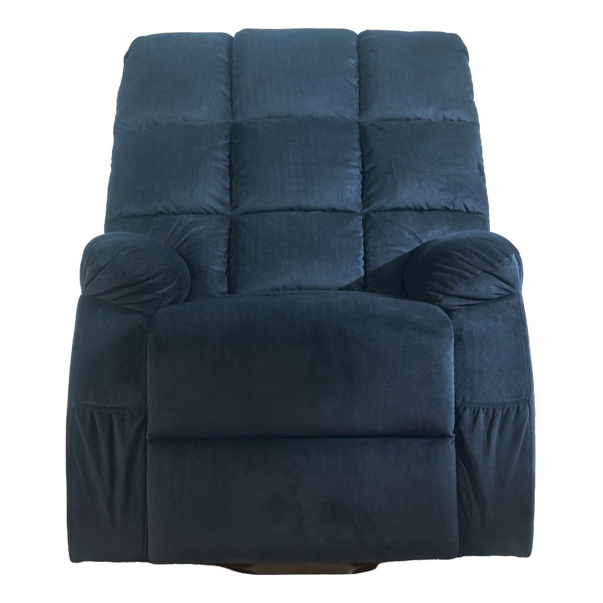 Ipompea - Recliner With Power Lift & Massage - Black Velvet, black, view 5