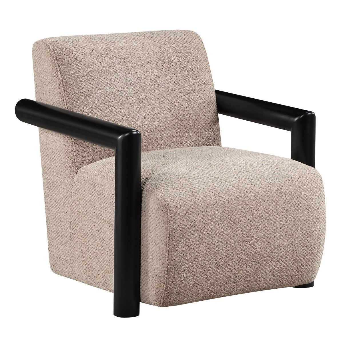 Jetta - Accent Chair - Latte & Black, gray, view 2