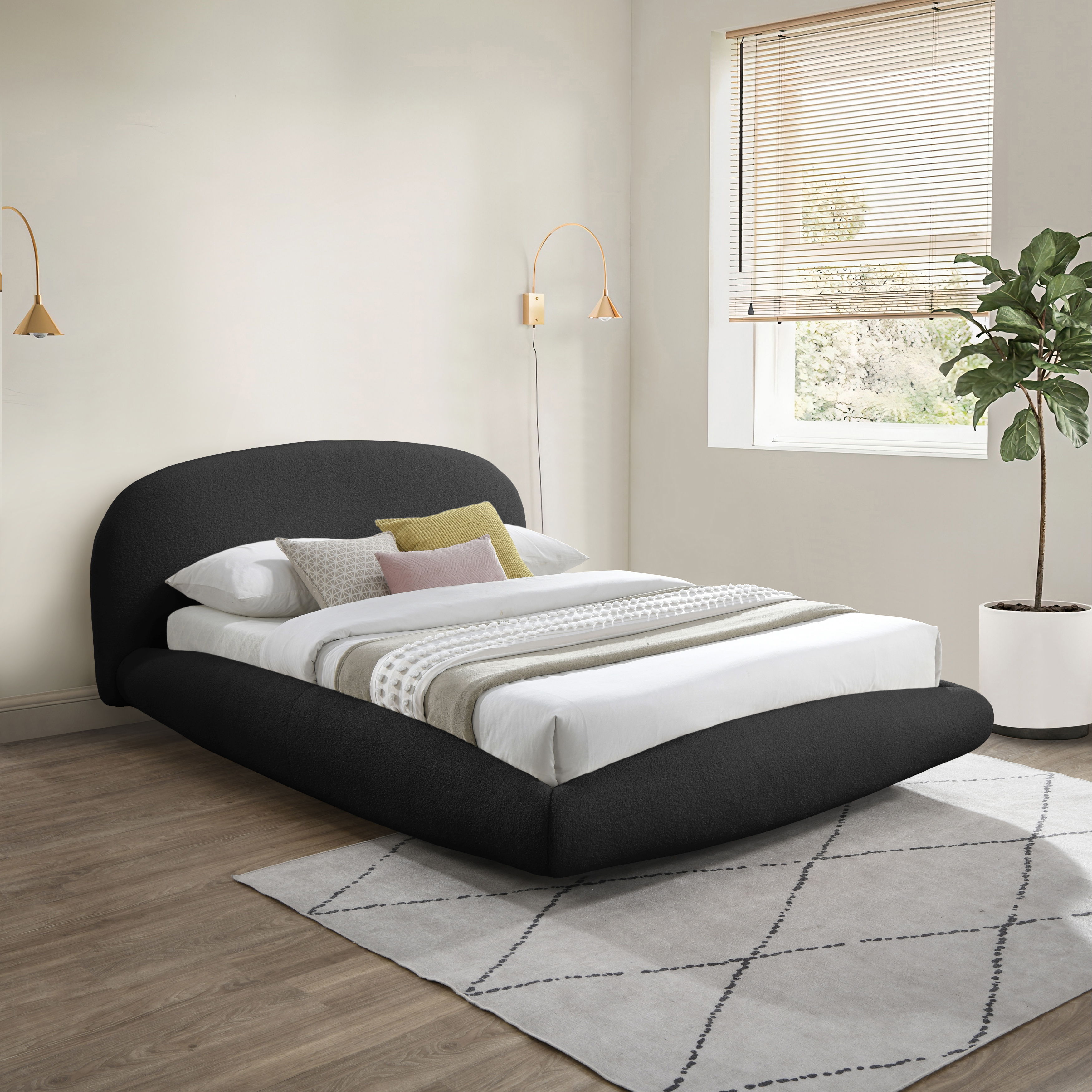 Genesis - Queen Bed - Black