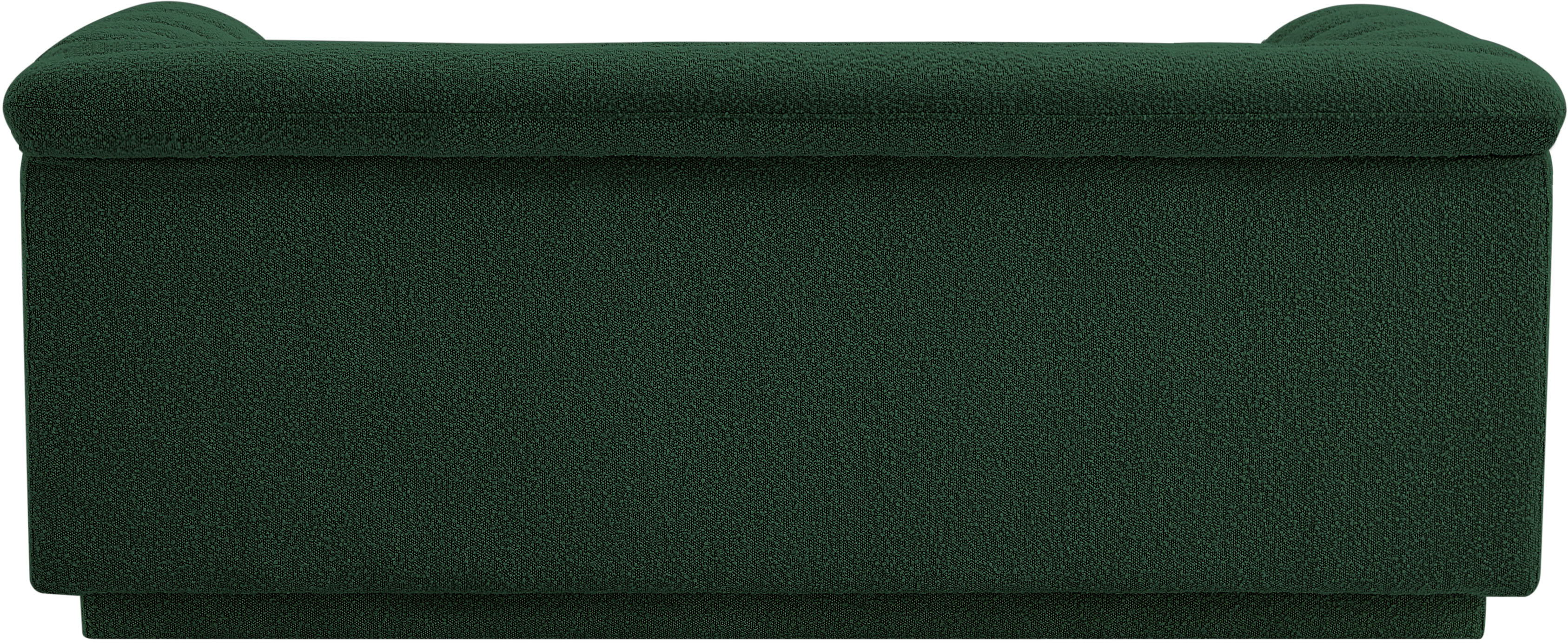 Cascade - Boucle Loveseat - Green