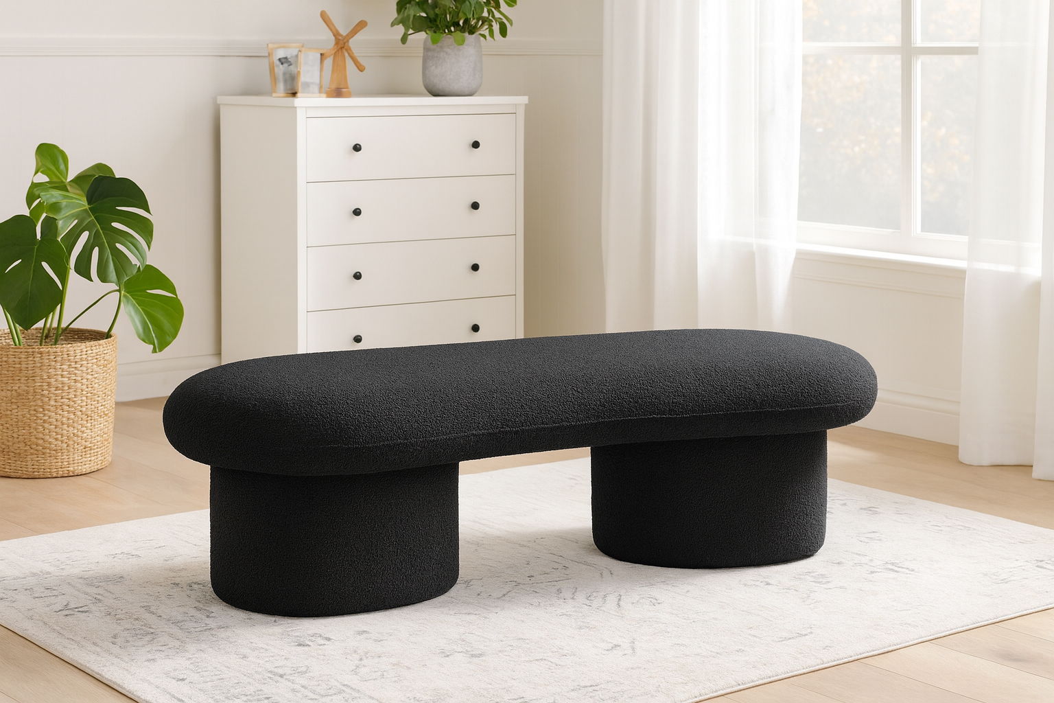 Luka - Bench - Black