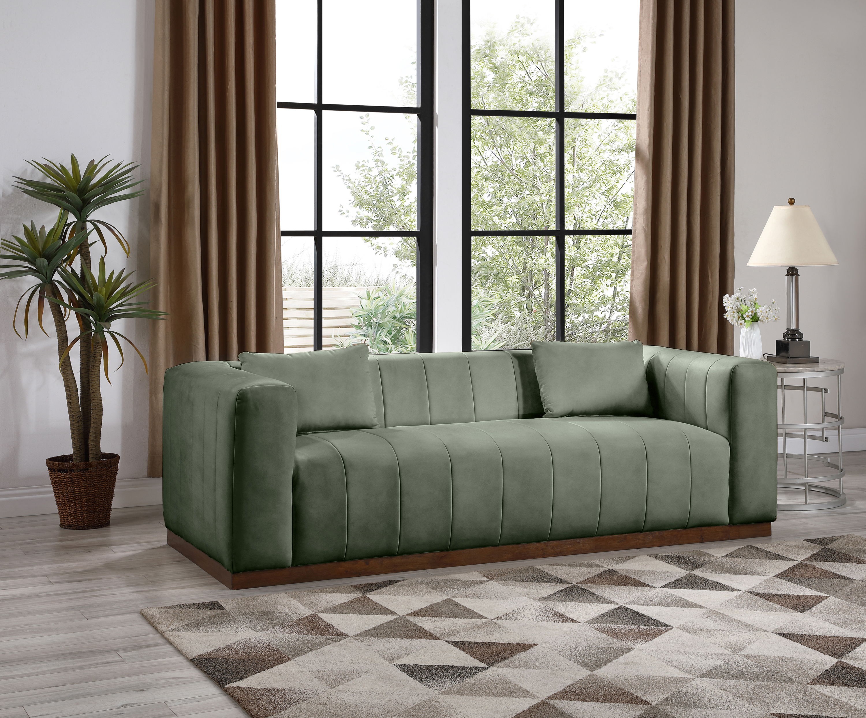 Mallina - Sofa - Green