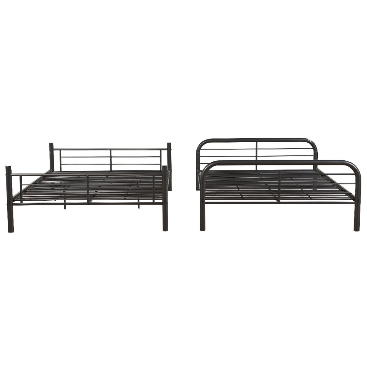 Bristol - Full Over Full Bunk Bed - Gunmetal, dark gray, view 5