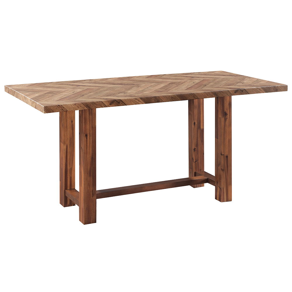 Gilsea - Counter Height Table - Brown, light brown, view 2