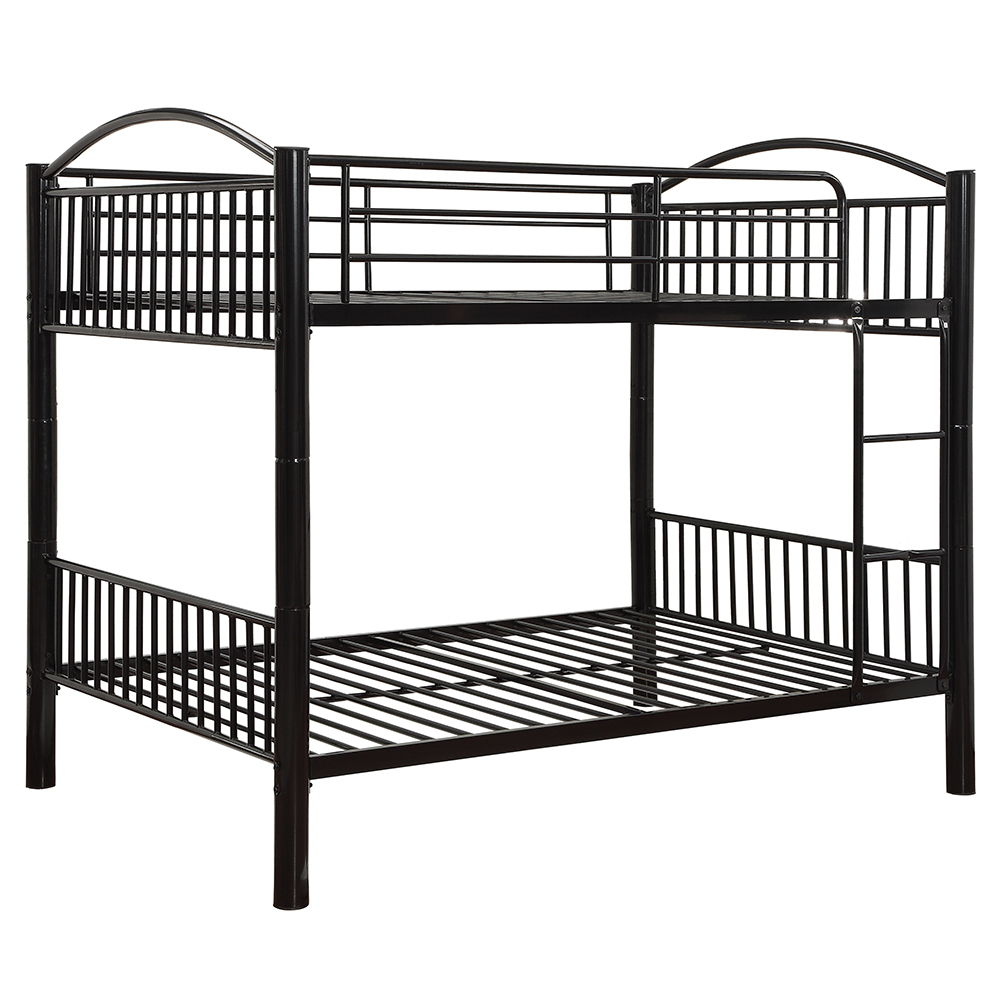 Cayelynn - Full Over Full Bunk Bed - Black, black, view 2