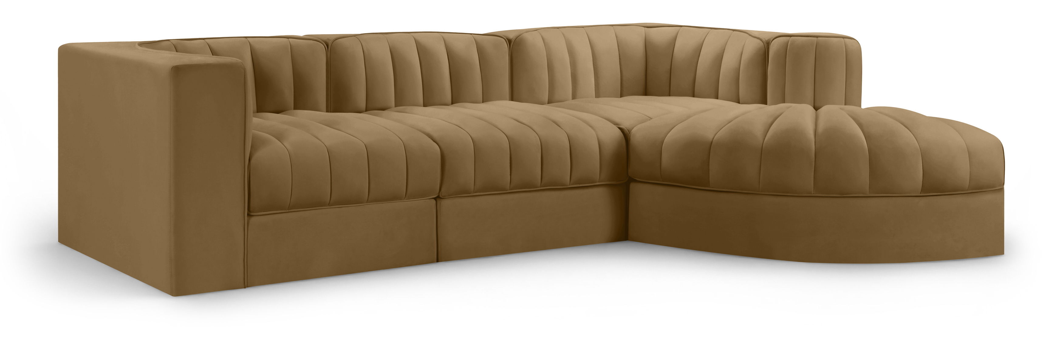 4 Pc · Modular Sectional, With Reverse Corner Chair