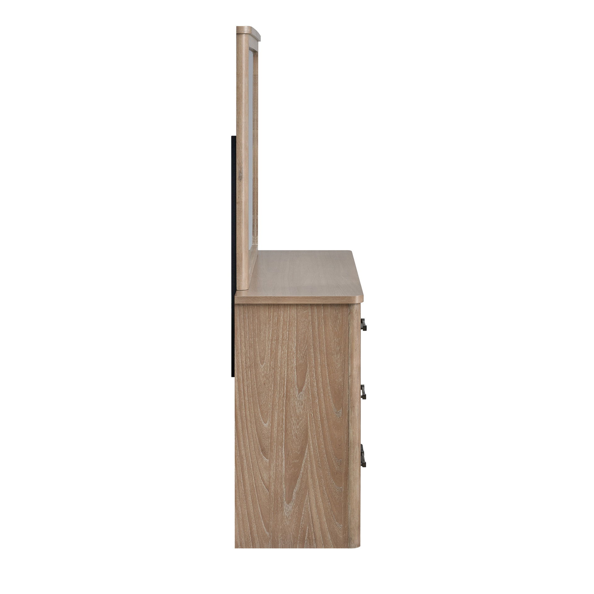 Anika - Mirror - Natural / Brown, light brown, view 4