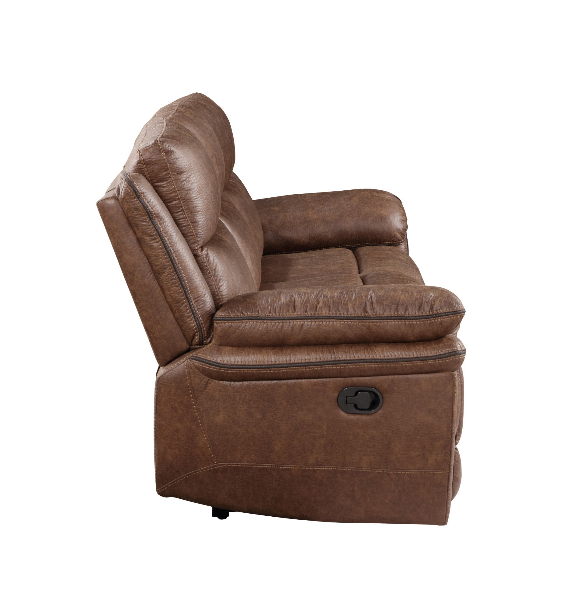 Ryland - Sofa With Dual Recliner - Brown