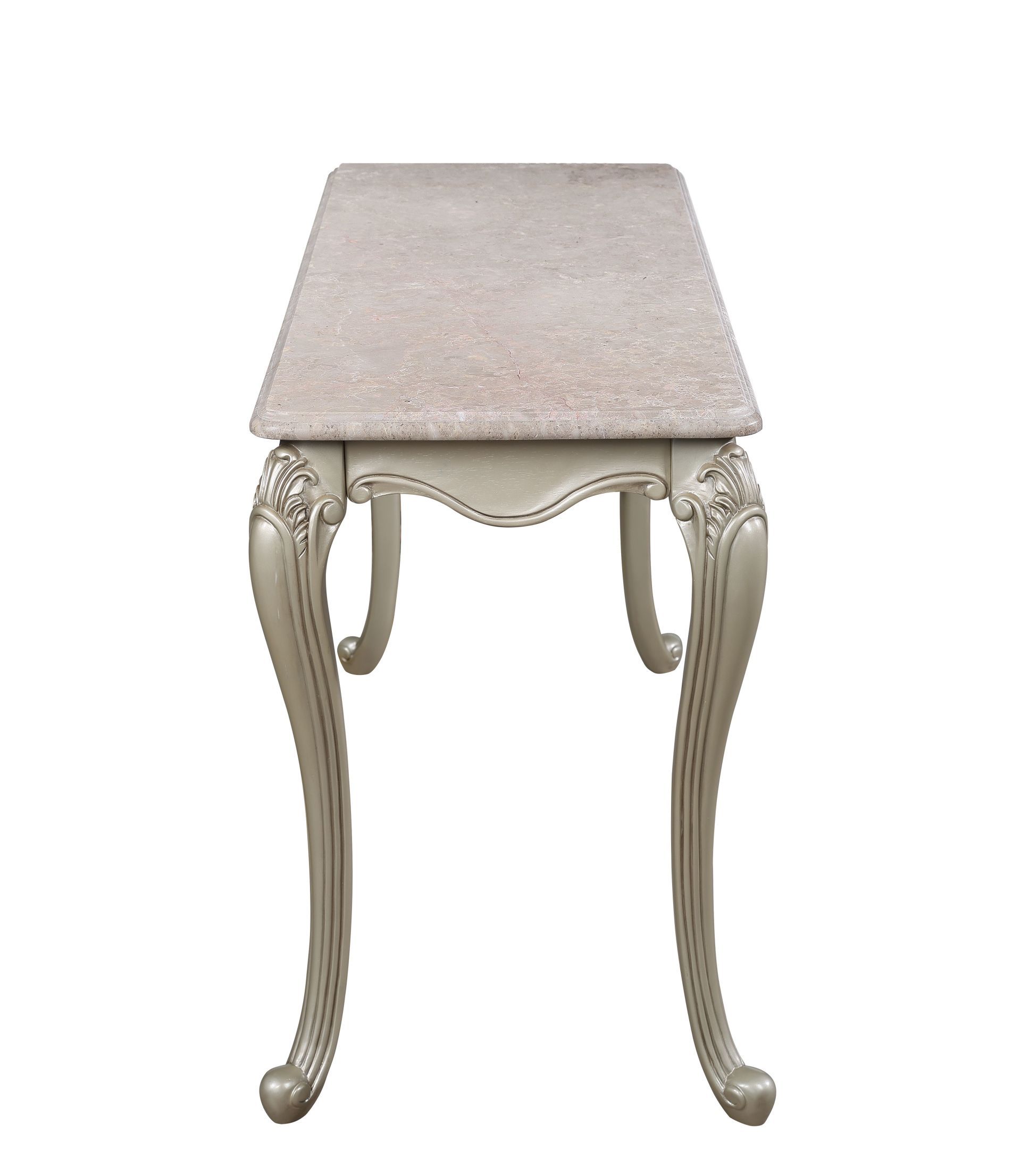 Monique - Console Table - Pearl Silver