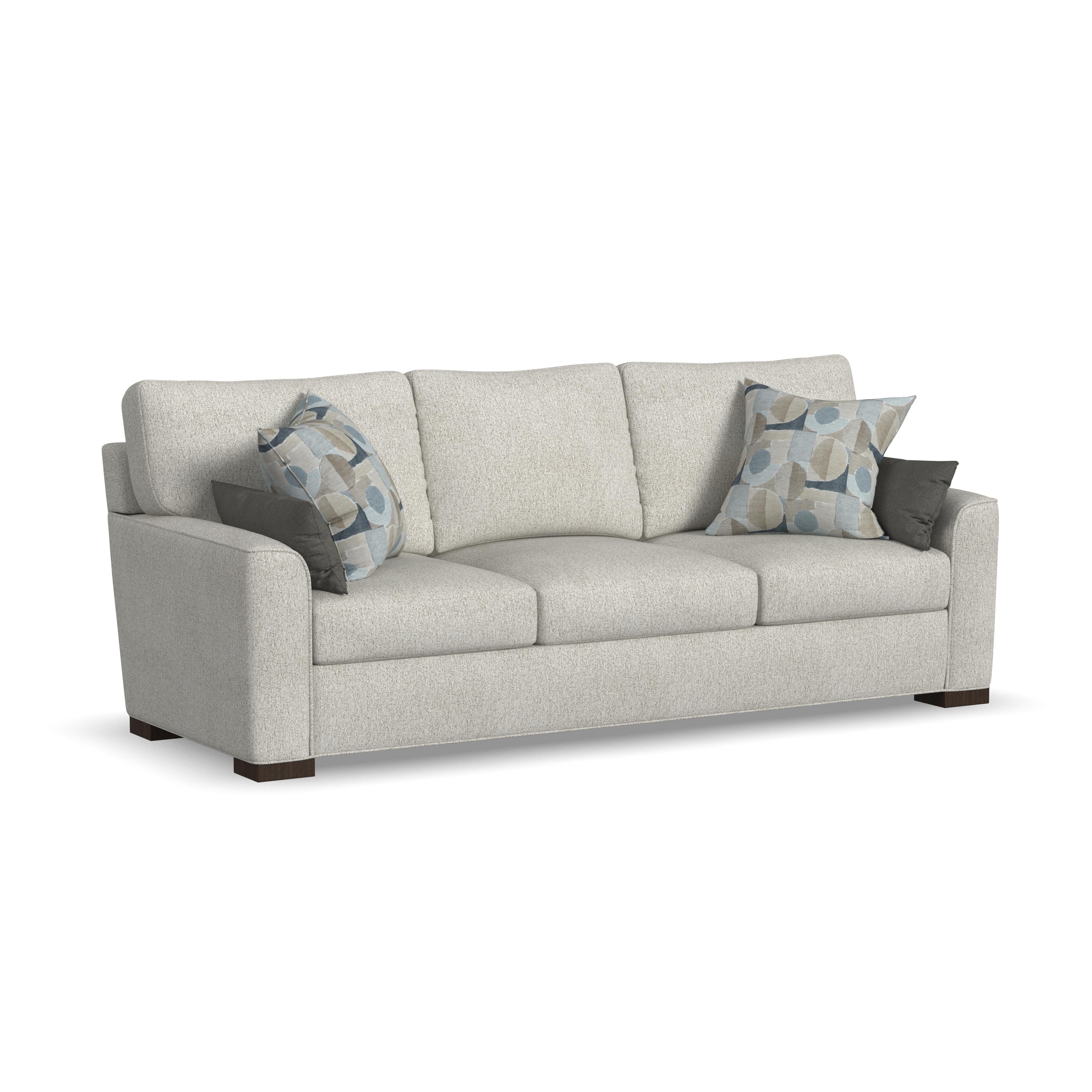 Jasper - Fabric Stationary Sofa, beige, view 2