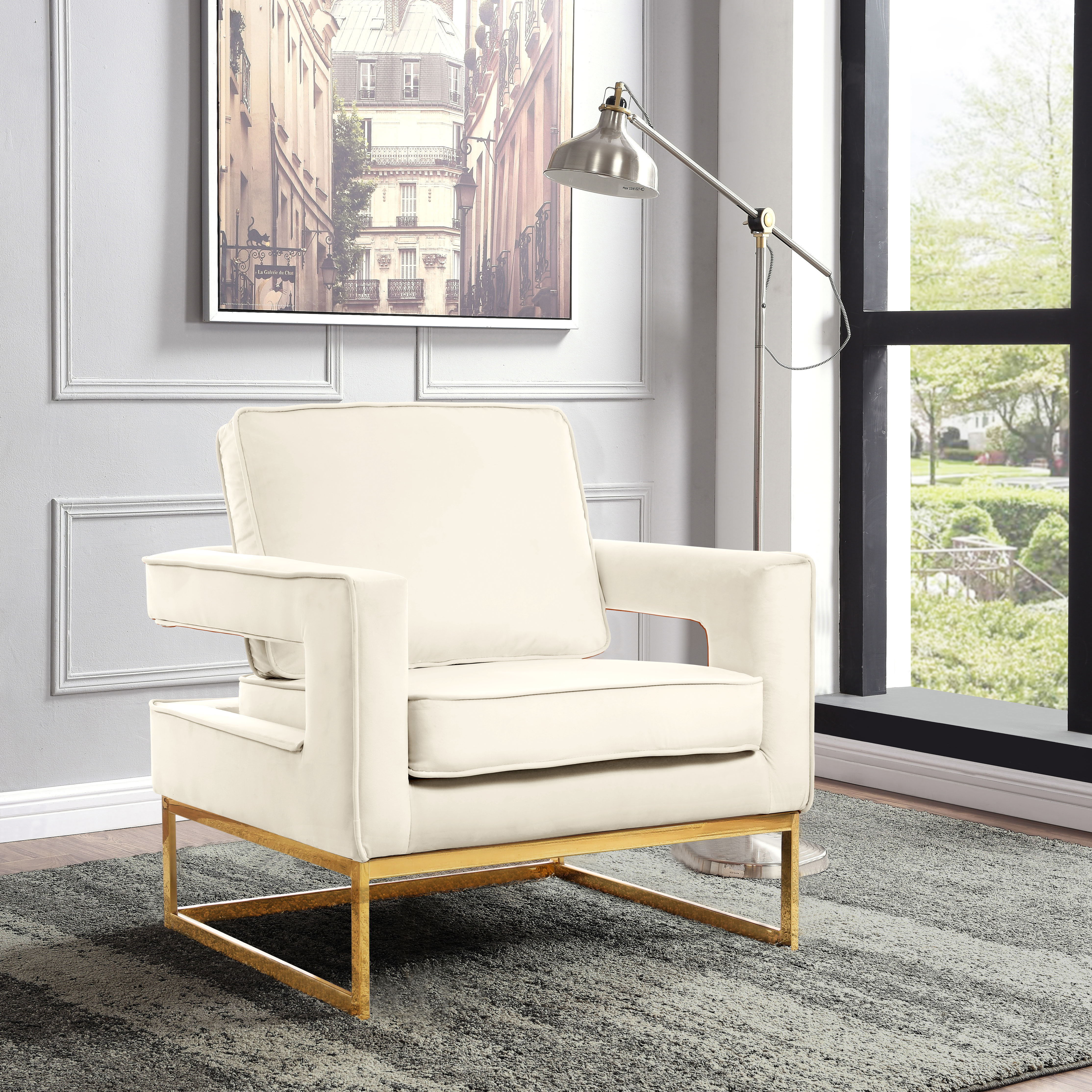 Noah - Accent Chair - Cream