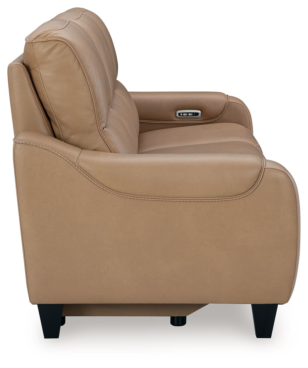 Ashley Furniture Mosswell - Power Reclining Sofa With Adj Headrest - Toffee - Image 6