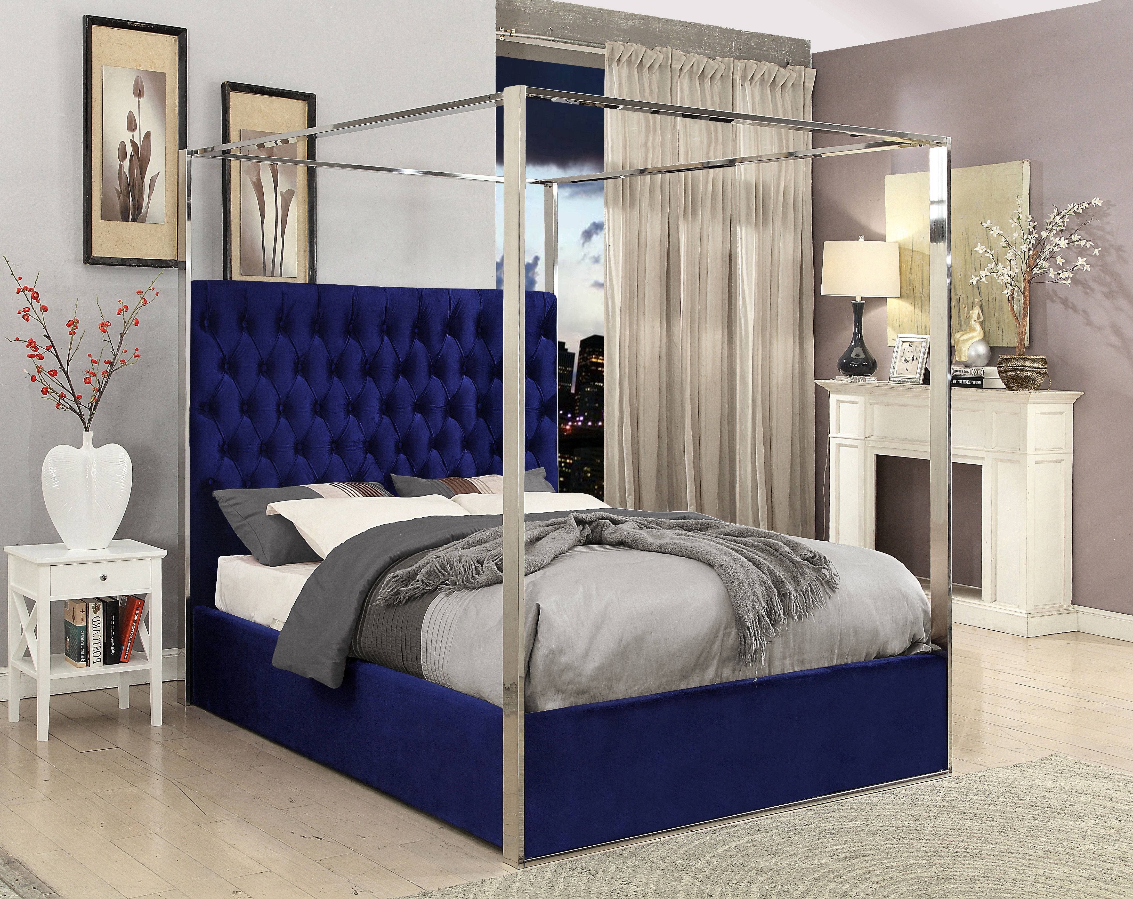 Porter - King Bed - Navy