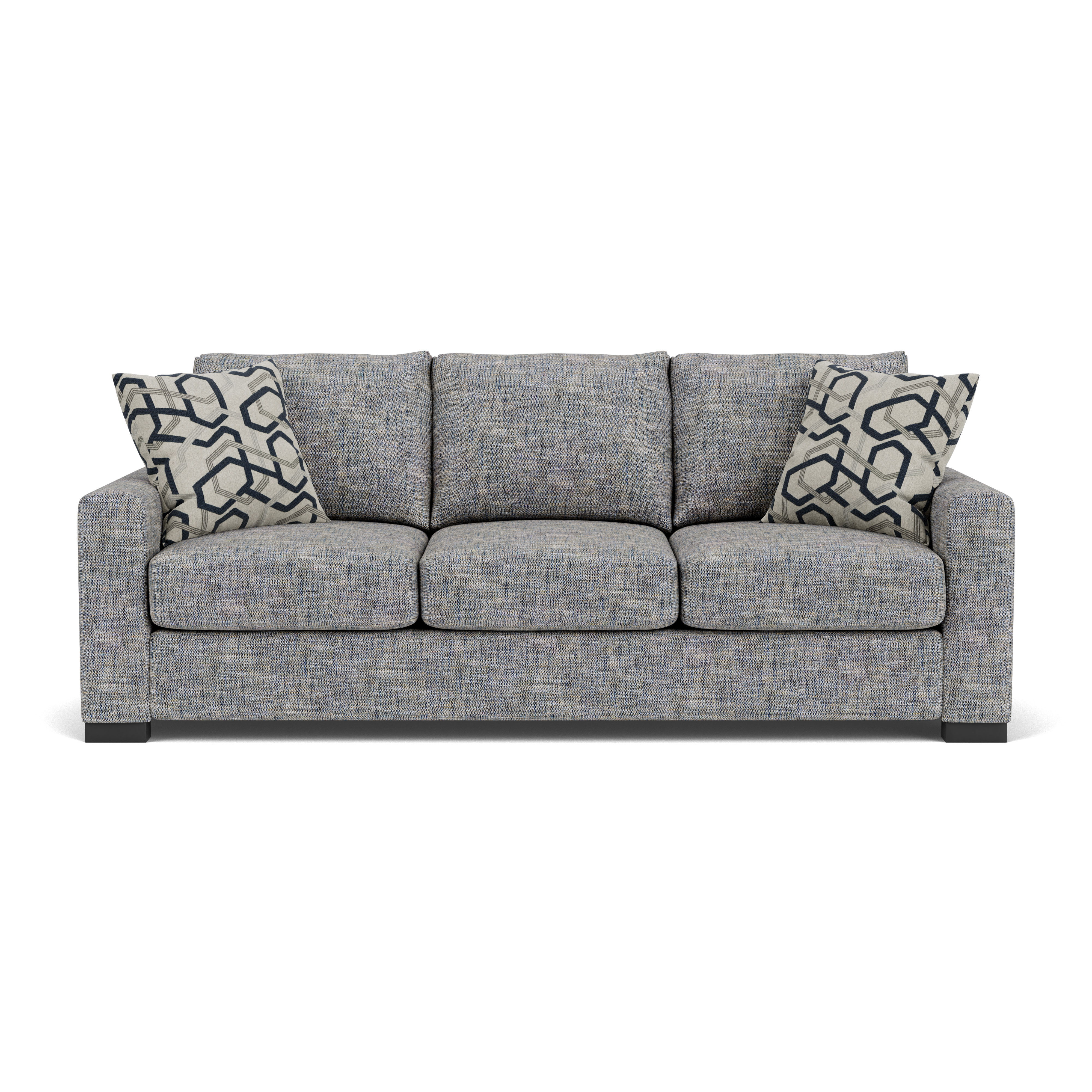 Oliver - Fabric Sofa, light brown, view 3