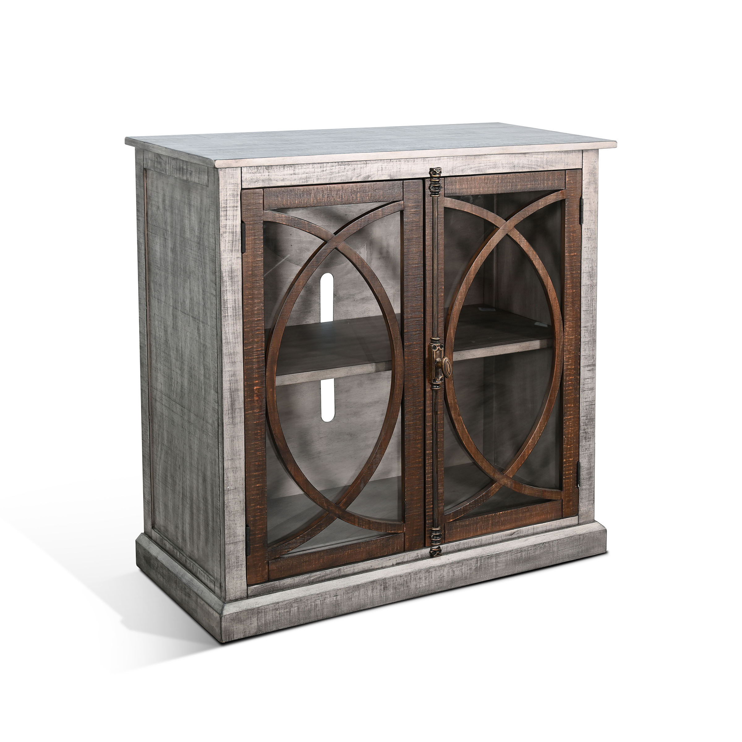 41\" Accent Cabinet - Tobacco Leaf / Alpine Gray Image