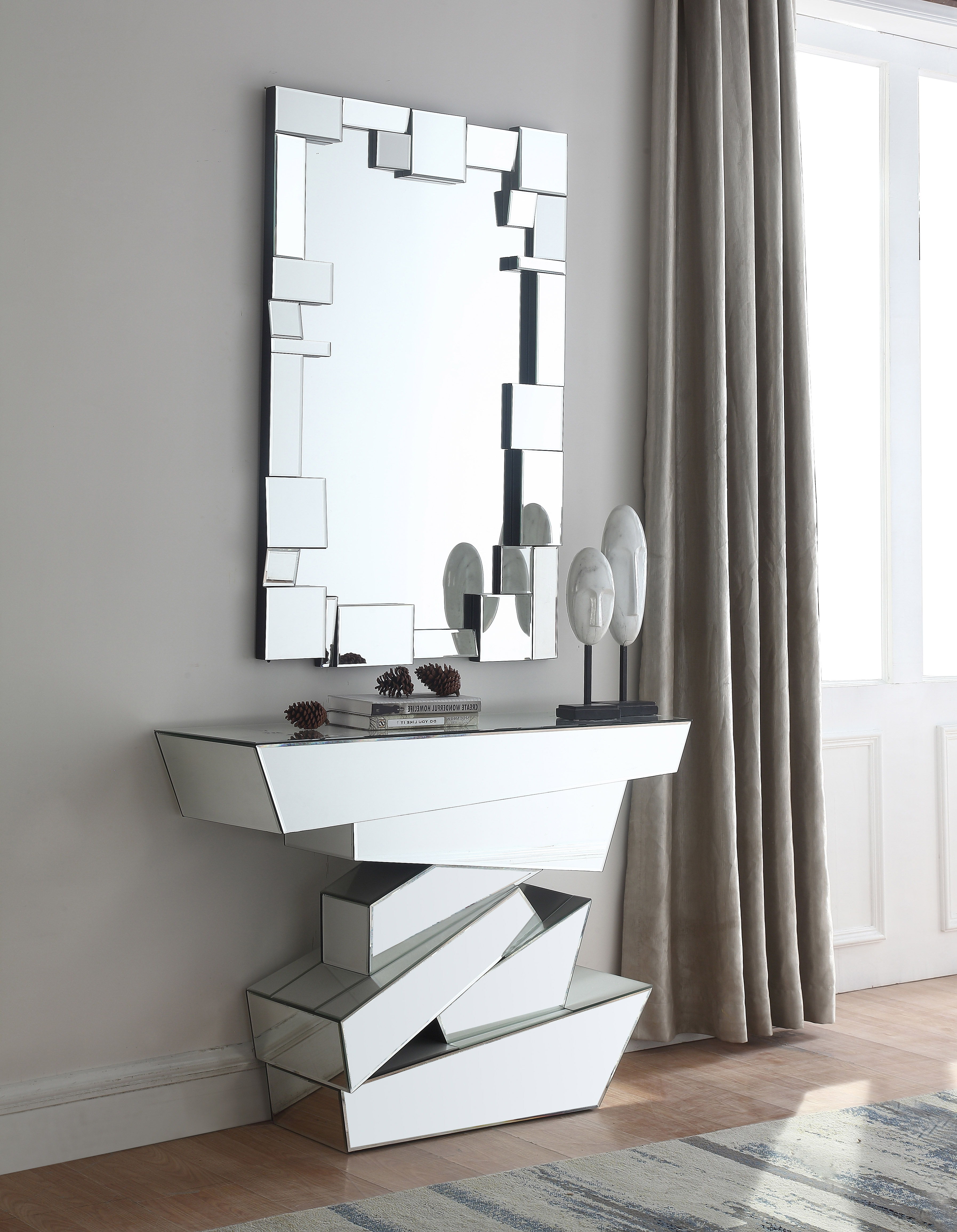 Jade - Mirror - Pearl Silver