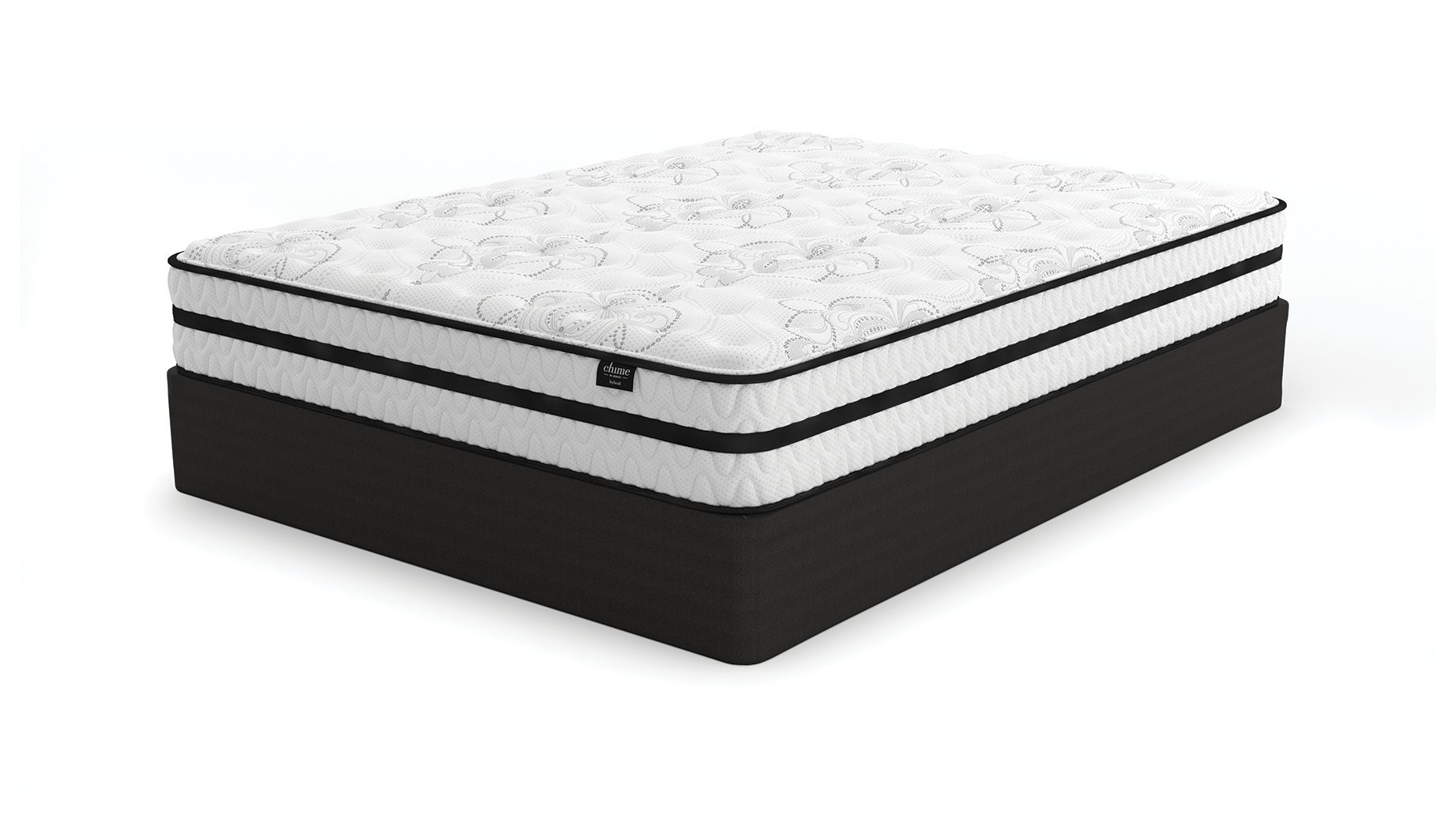 Ashley Furniture Chime 10 Inch Hybrid - 10" King Mattress - White - Image 8
