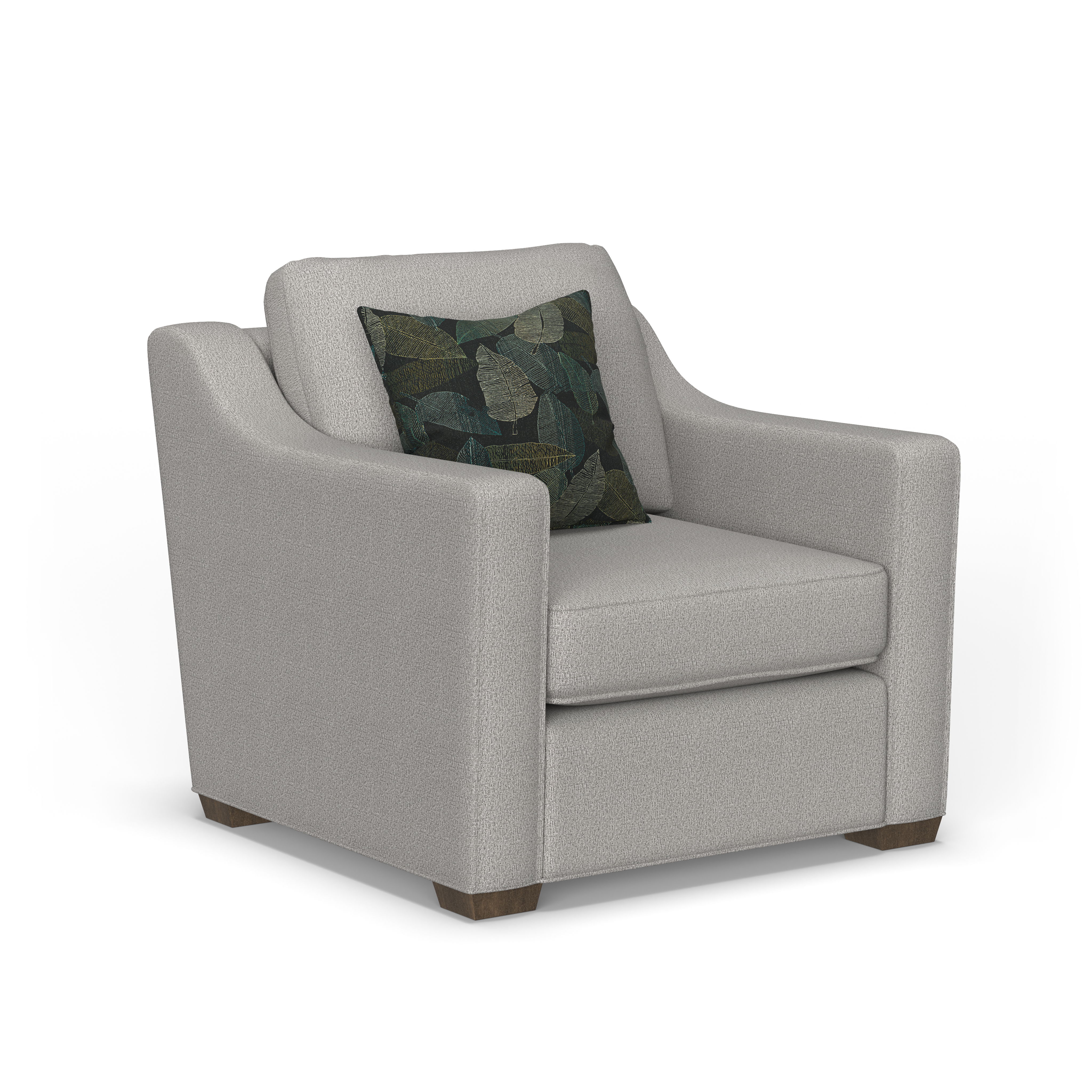 Milo - Fabric Chair, beige, view 3