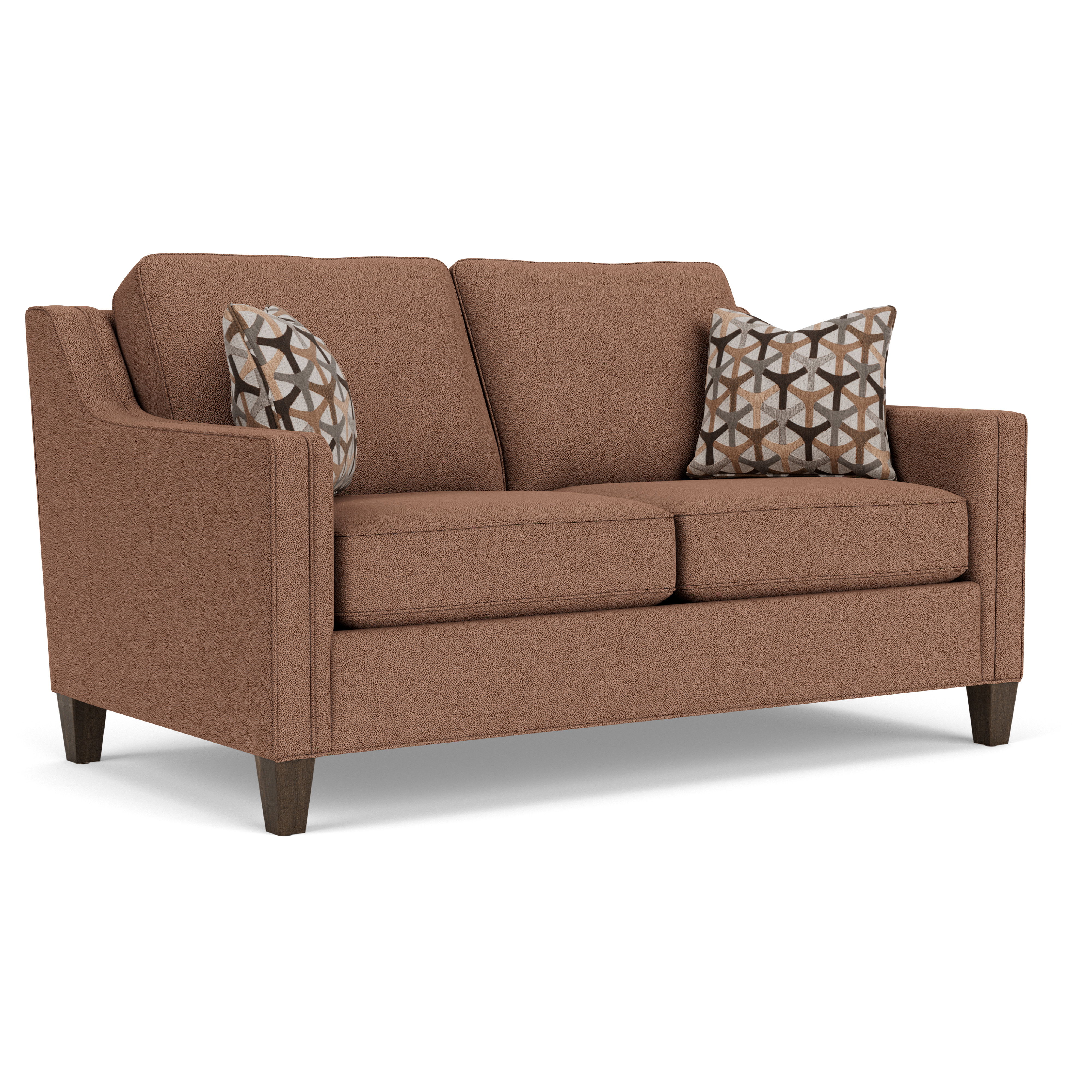 Finley - Fabric Loveseat, blue, view 2