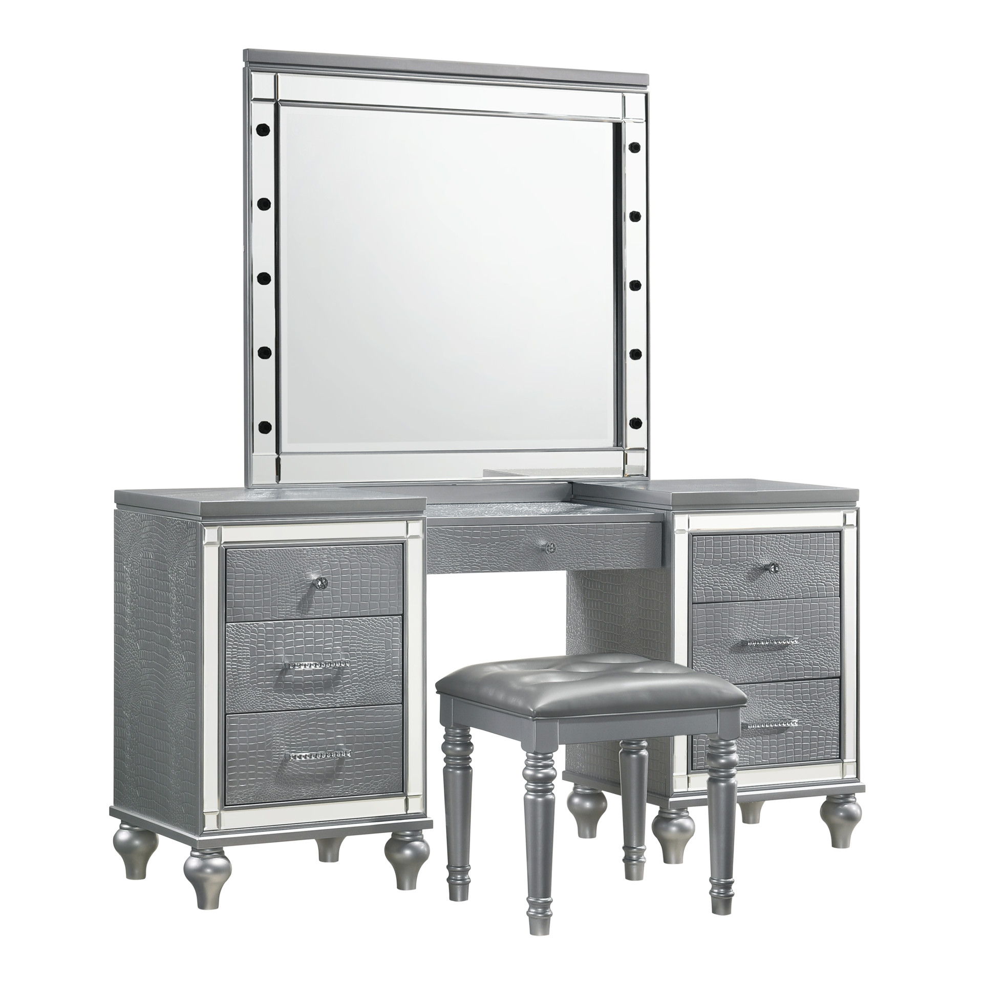 Vanity Table Mirror (Bulbs Not Included)