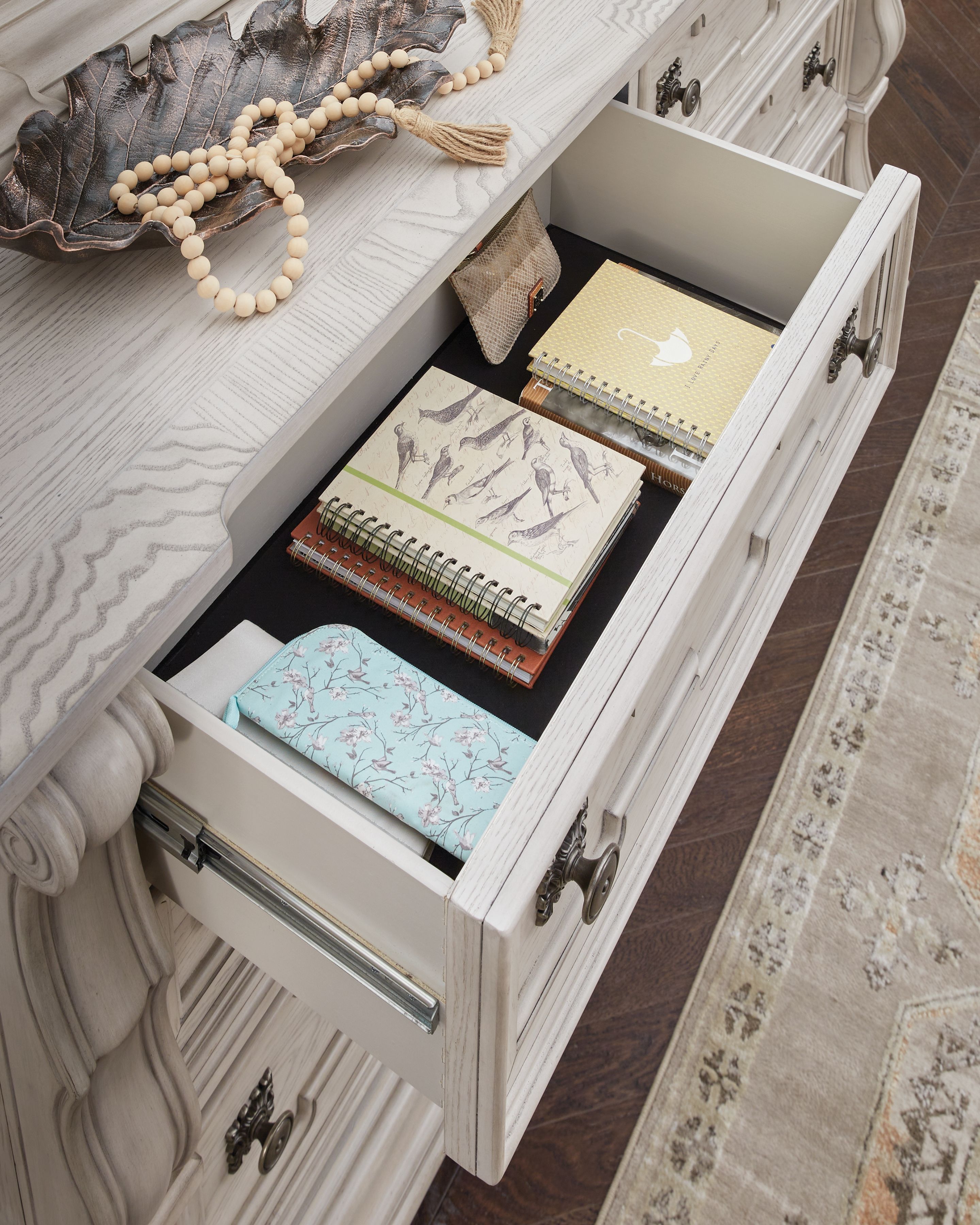 Ashley Furniture Bruchandi - Dresser - Antique White - Image 7
