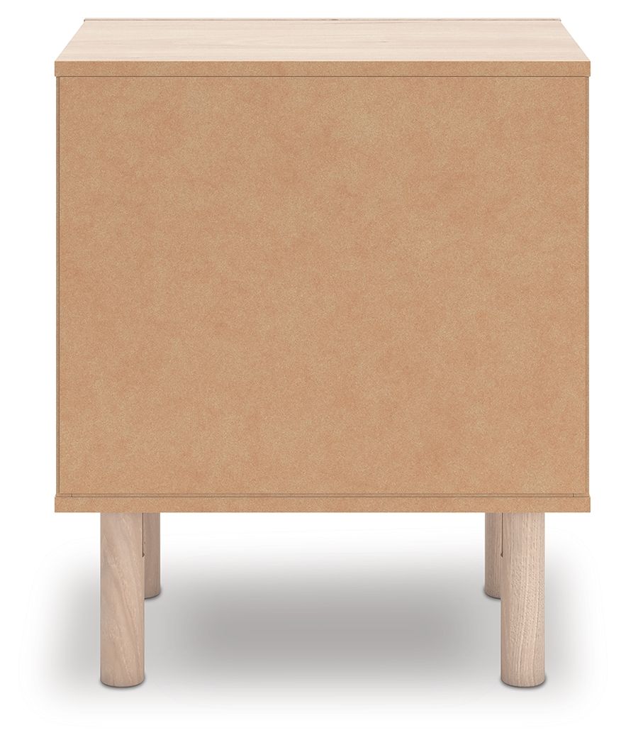 Ashley Furniture Arloster - One Drawer Night Stand - Tan - Image 6