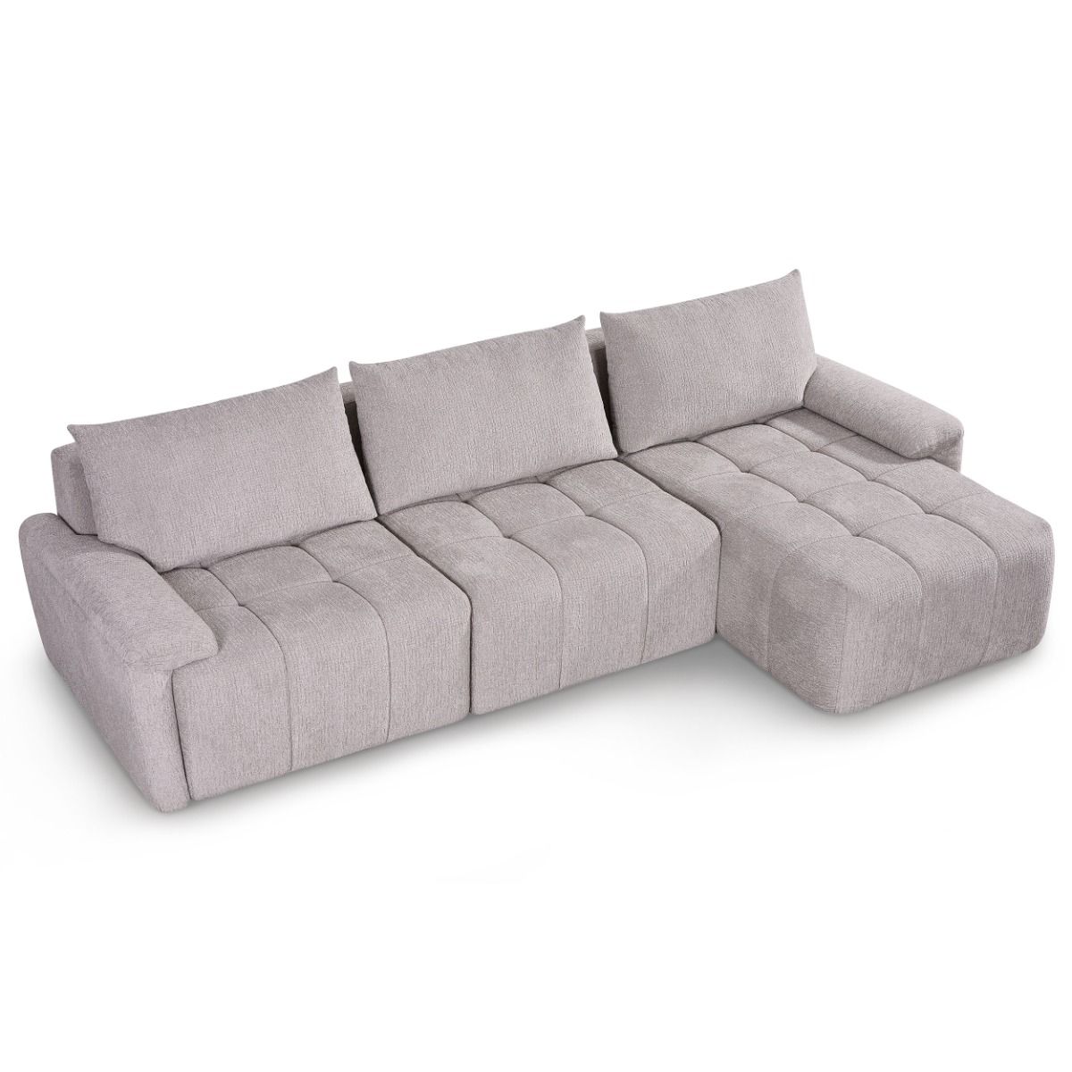 Dorcas - Sectional Sofa - Gray, gray, view 2