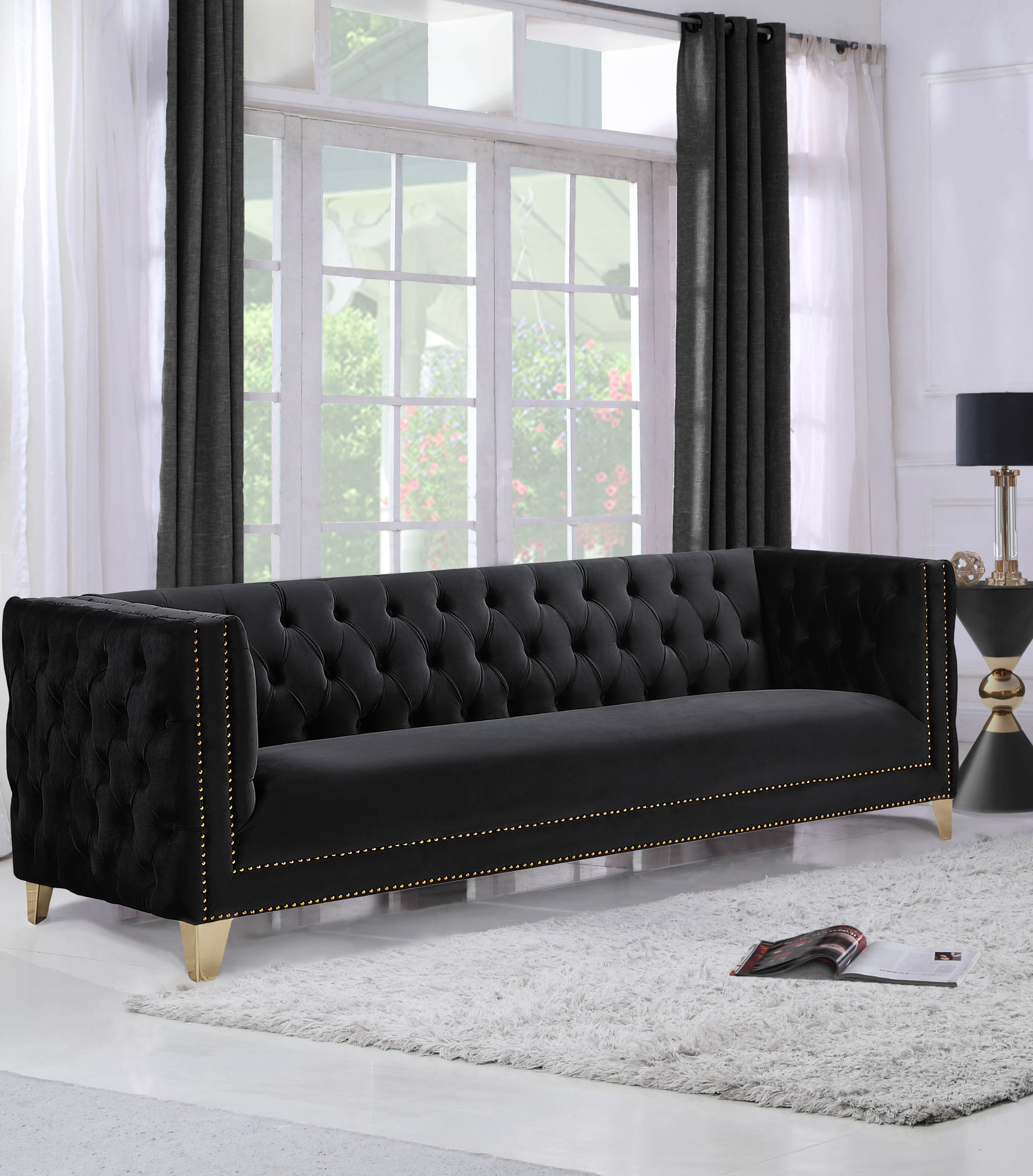 Michelle - Sofa - Black