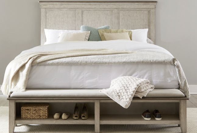 Liberty Furniture Ivy Hollow - Queen Panel Headboard - White