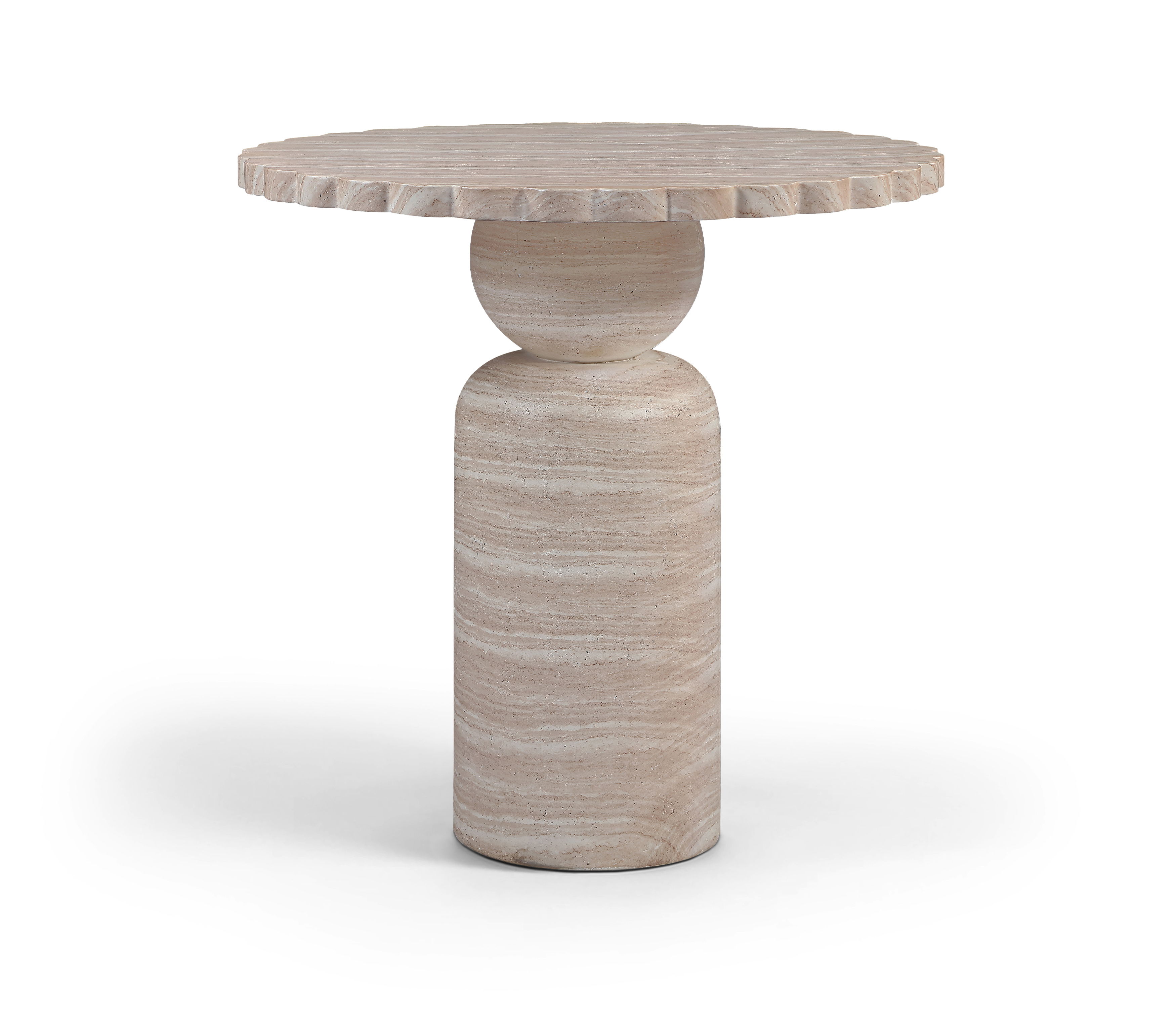 Petalia - Indoor/Outdoor Counter Table - Travertine