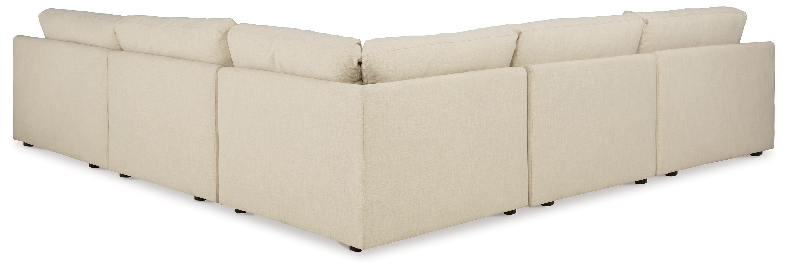 Ashley Furniture Elyza - Corner Chairs 5 Pc Sectional - Linen - Image 4