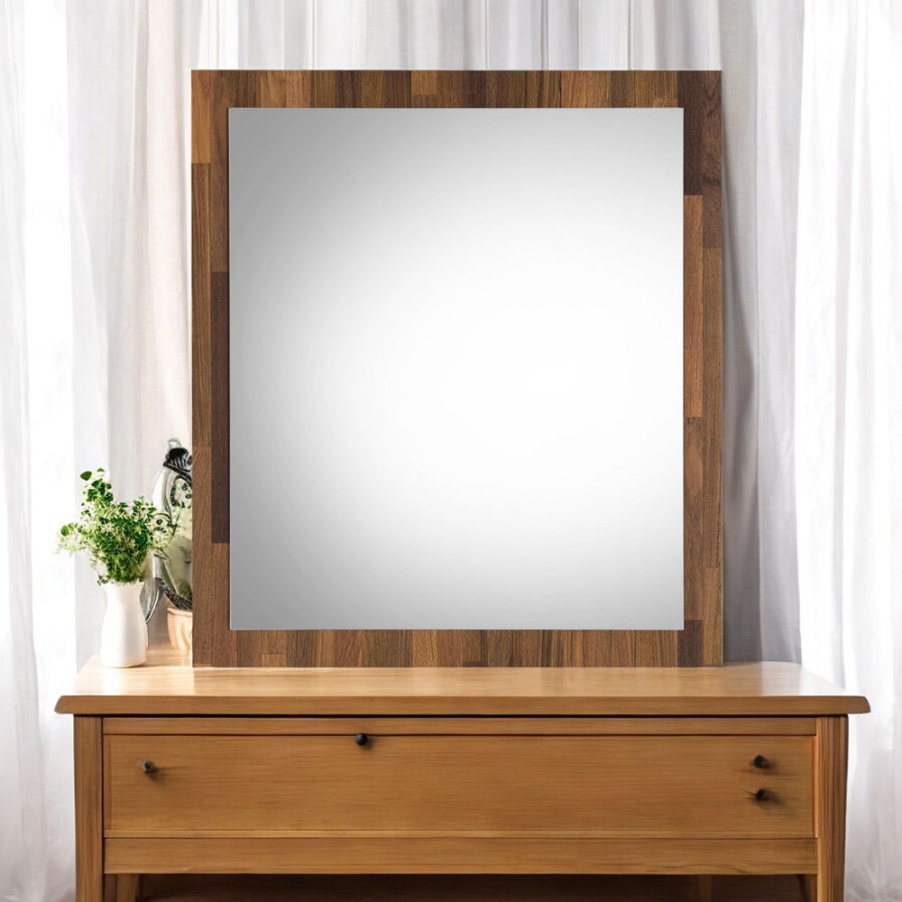 Hestia - Mirror - Walnut, dark brown, view 5