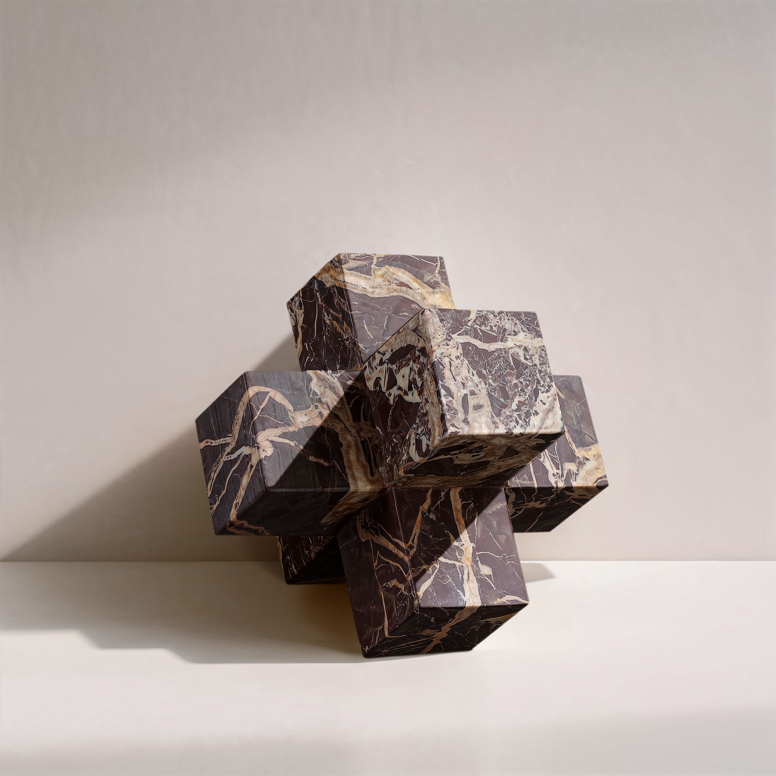 Jack - Marble Decorative Object - Cherry