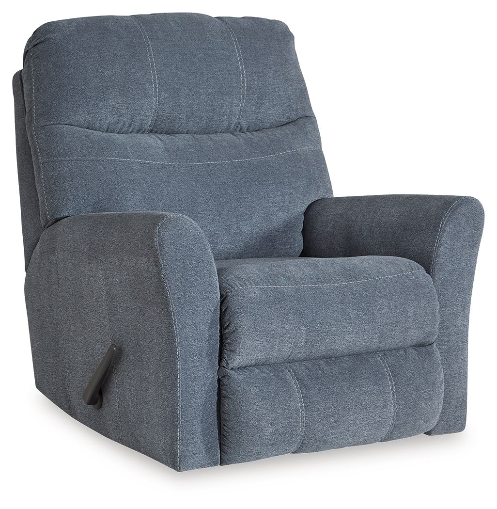 Ashley Marleton Rocker Recliner - Denim