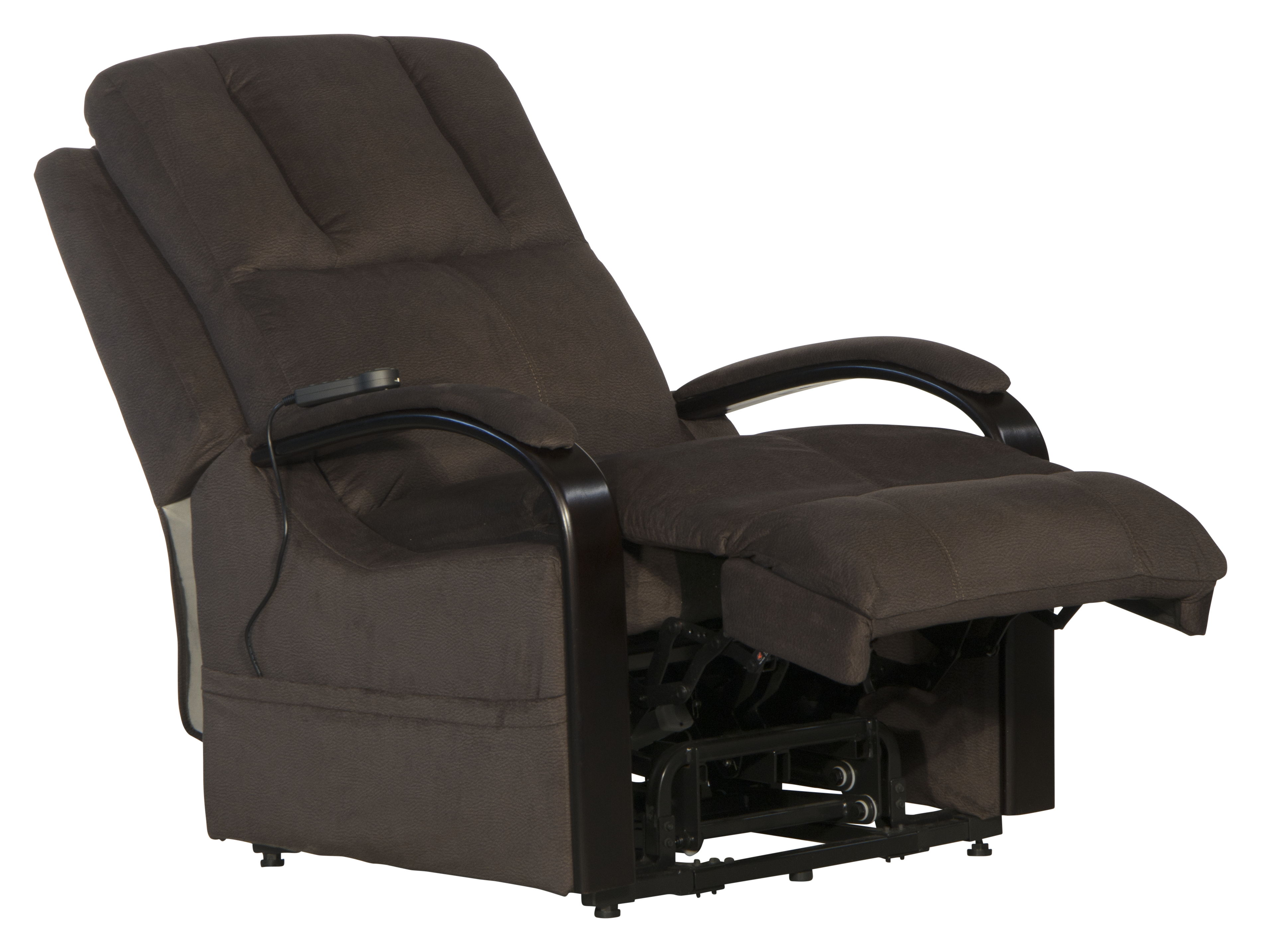 Chandler - Power Lift Recliner With Heat & Massage - Walnut