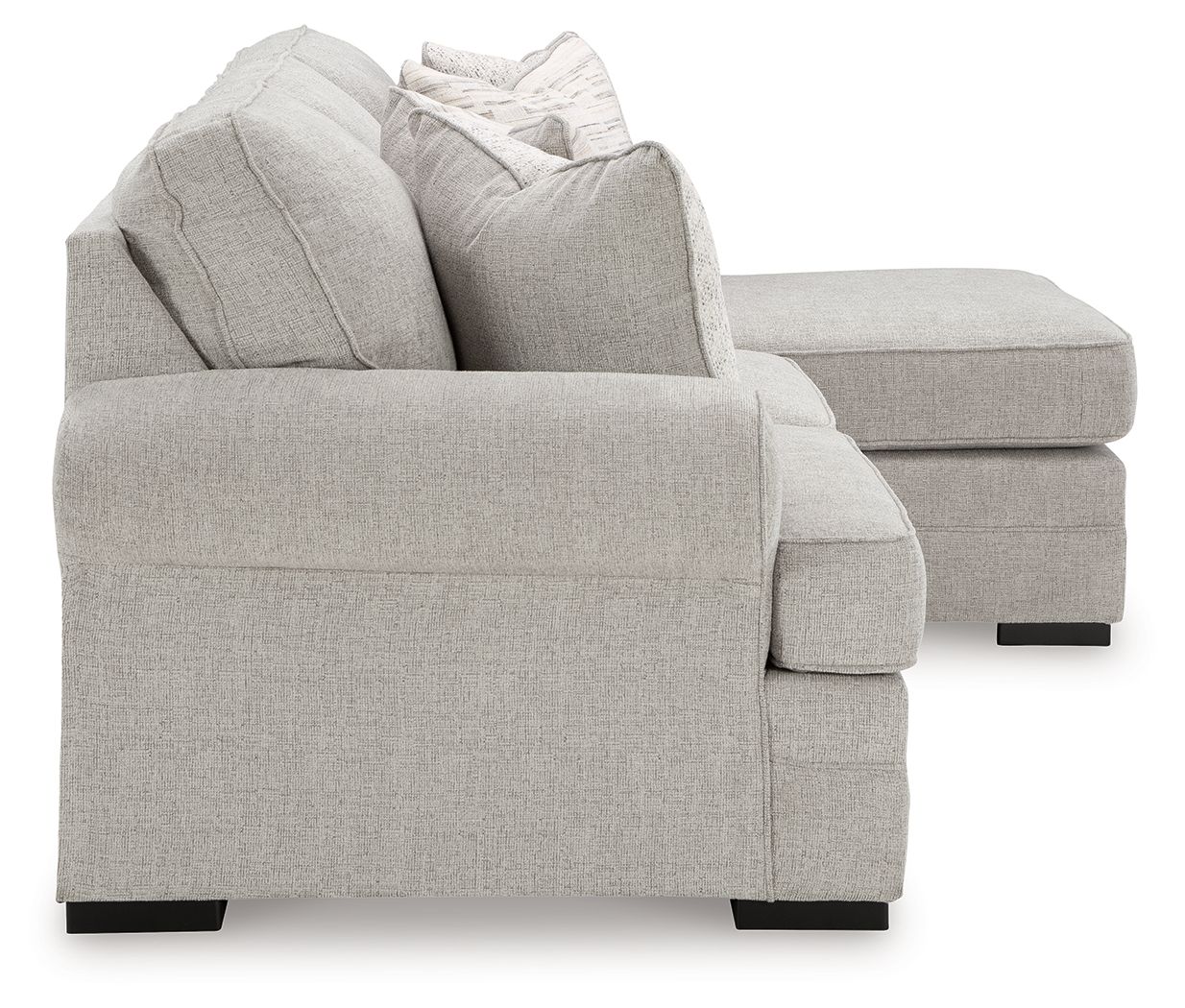 Ashley Furniture Eastonbridge - 3 Pc. - Sofa Chaise, Chair And A Half, Ottoman - Shadow - Image 4