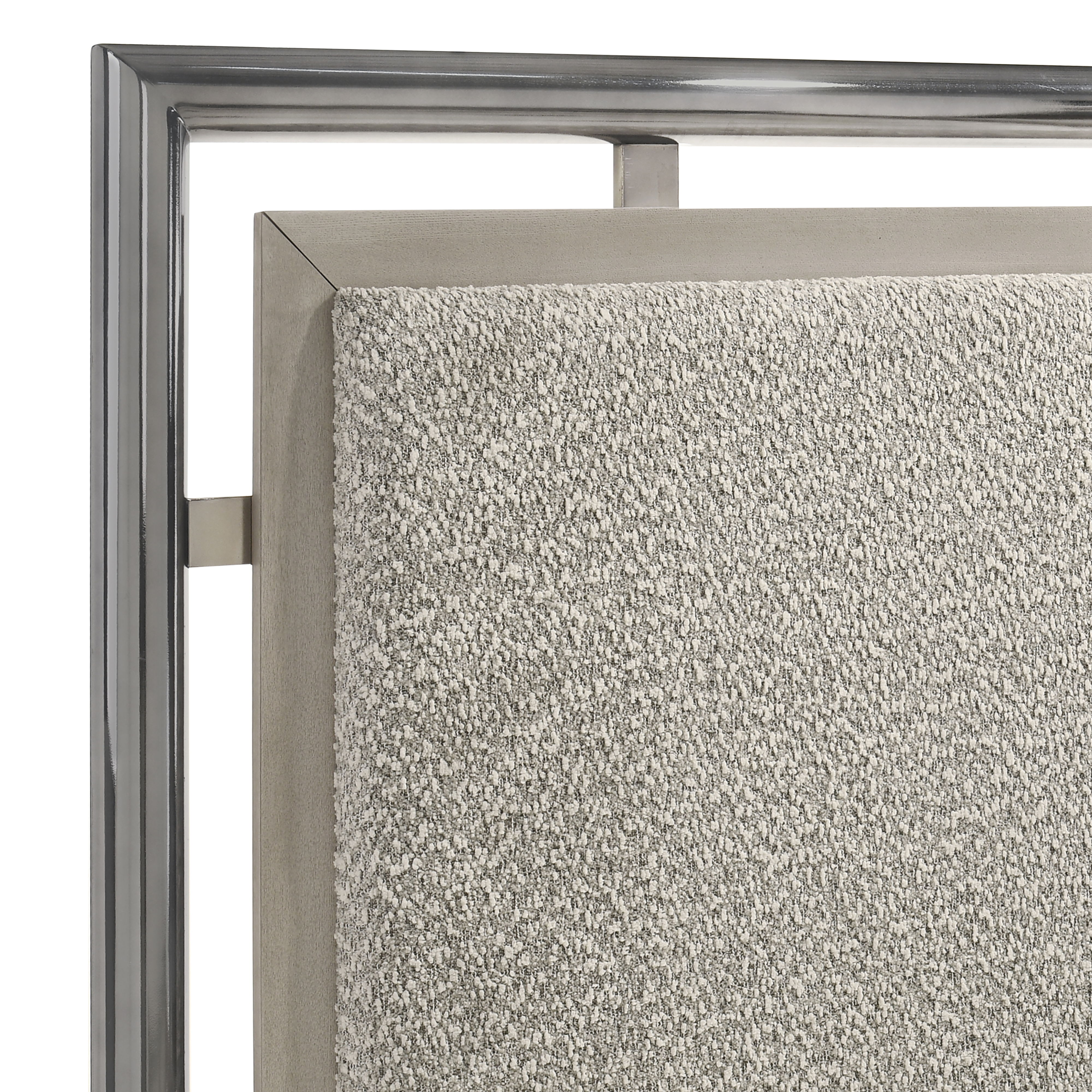 Lennox - 5/0 Queen Bed - Gray, gray