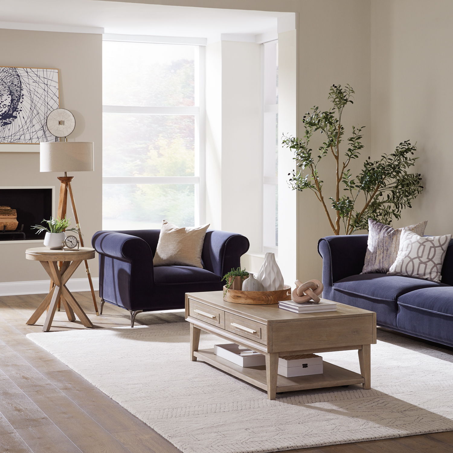 Liberty Furniture Brentwood - Opt 3 Piece Set - Sandstone