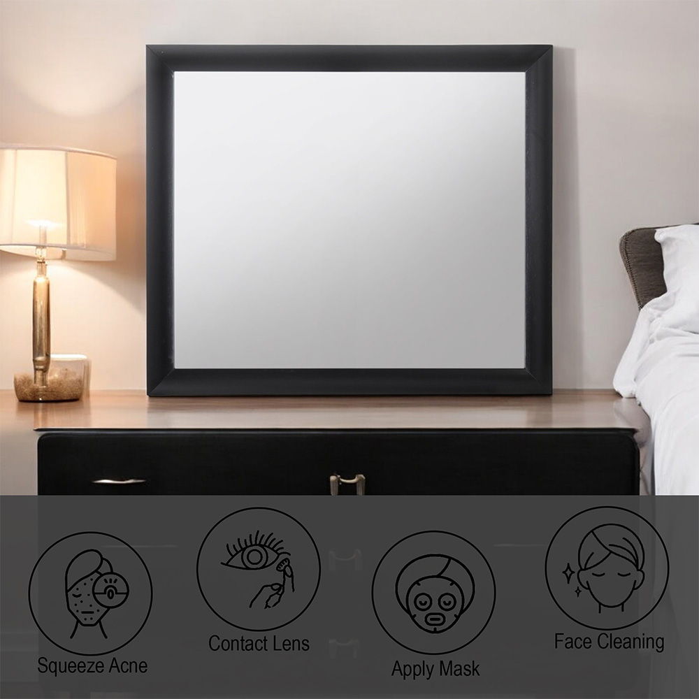 Ireland - 40" Mirror - Black, black, view 5