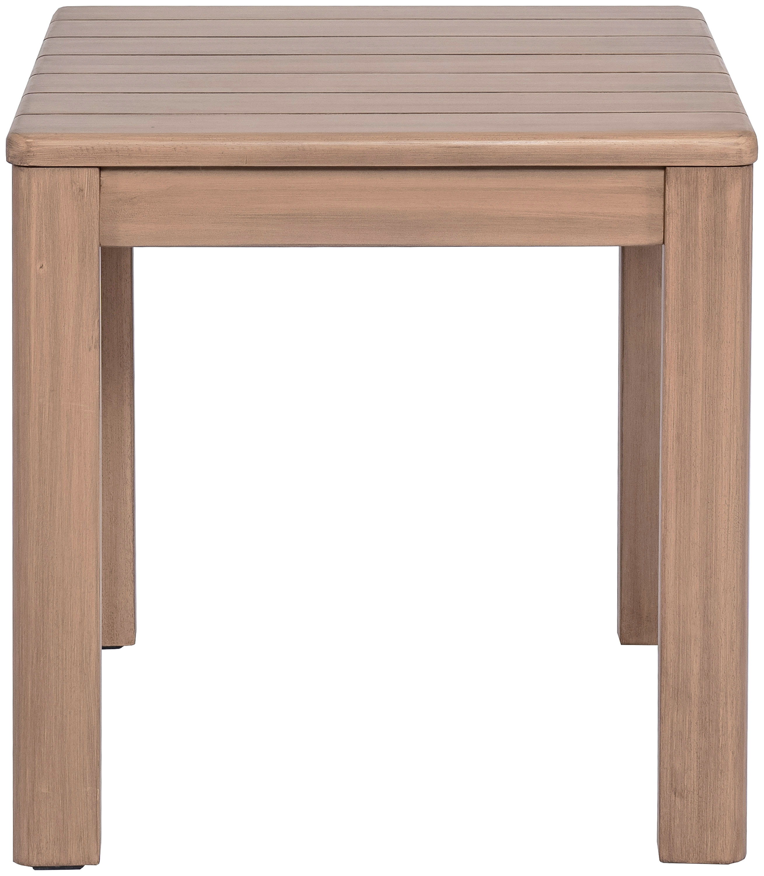 Newport - Acacia Wood Outdoor Patio End Table - Natural