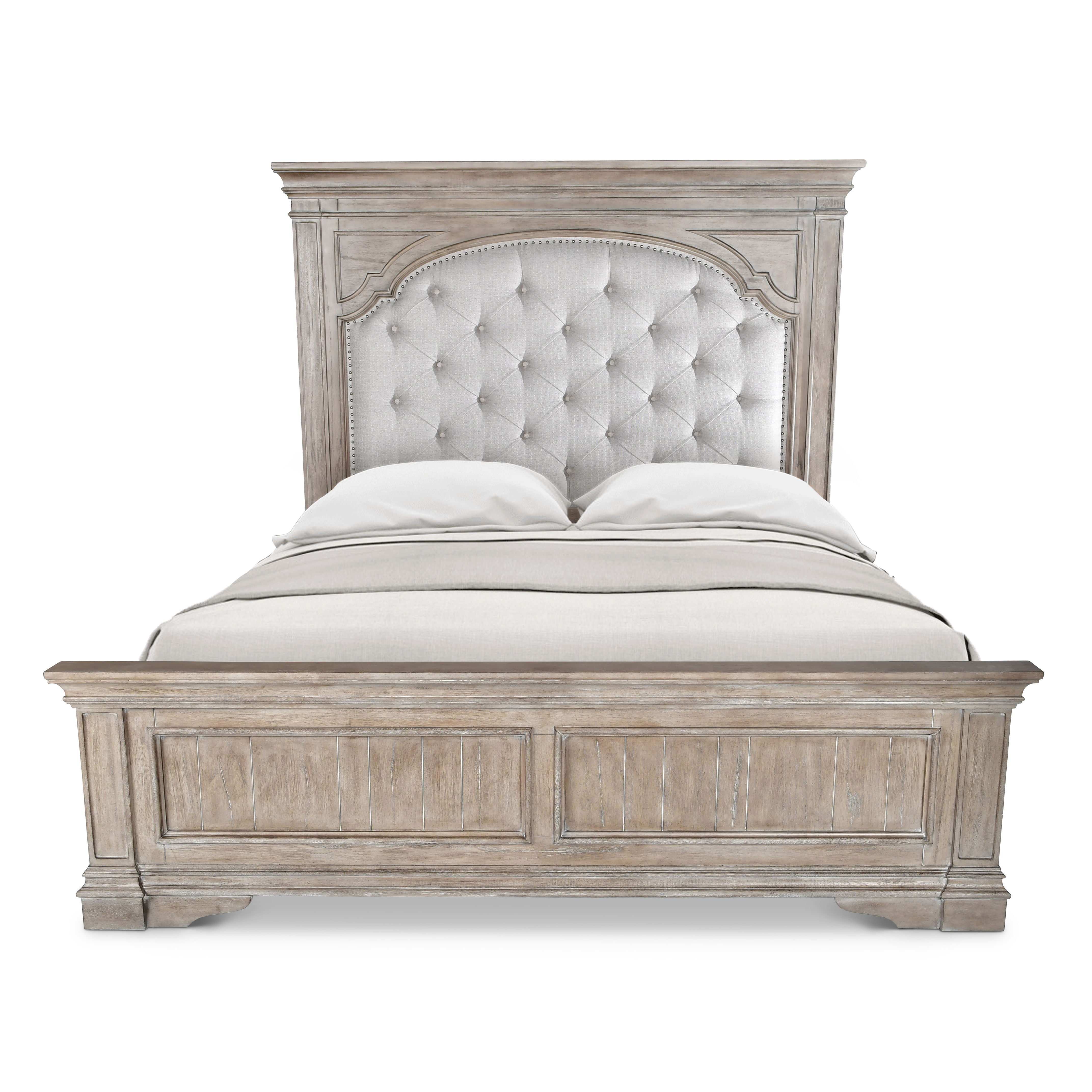 Highland Park - King Bed - Driftwood