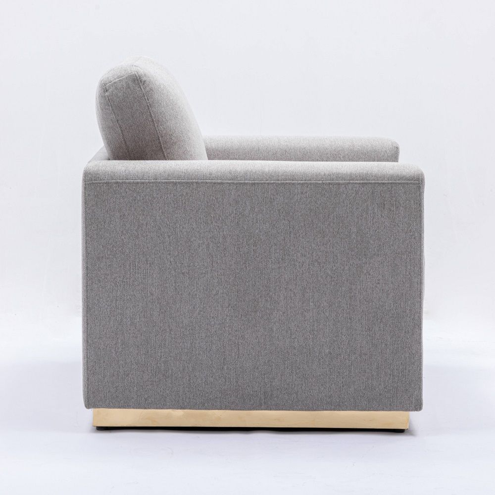 Valin - Sofa - Gray Linen, light gray, view 2