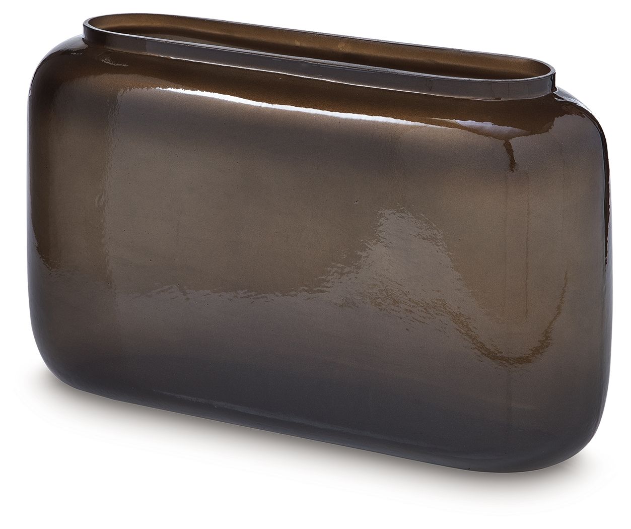 Sumner - Vase - 7.5" - Gray / Gold Finish