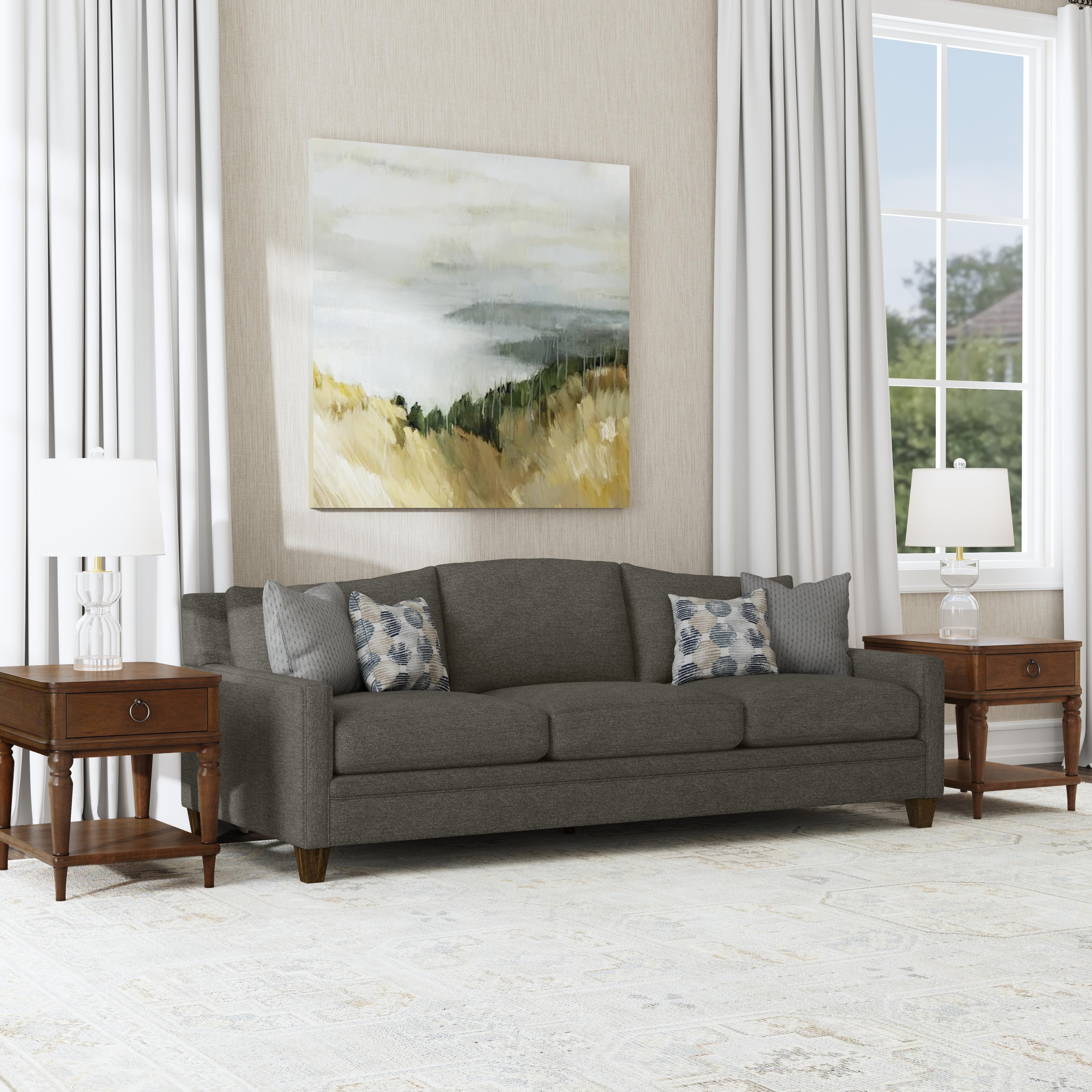 Lottie - Fabric Sofa, dark gray, view 5
