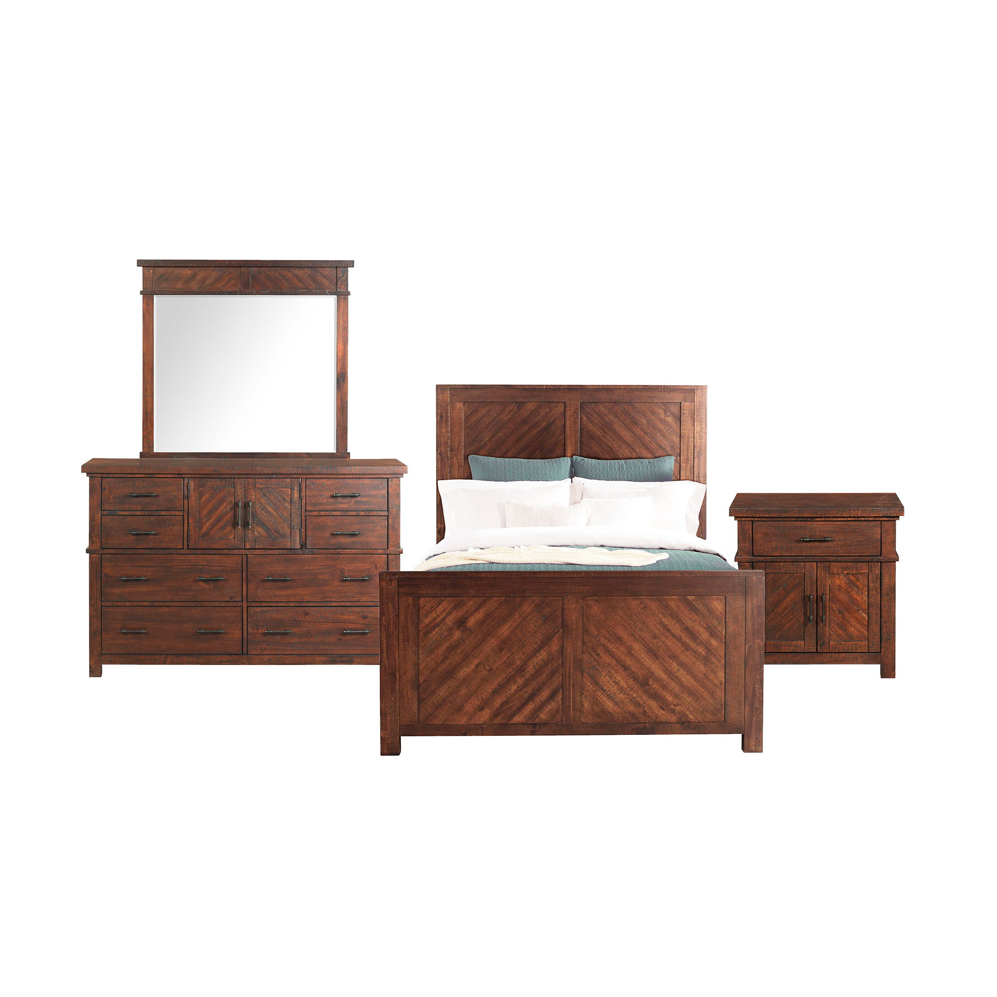 Queen · 4 Pc · Bedroom Set