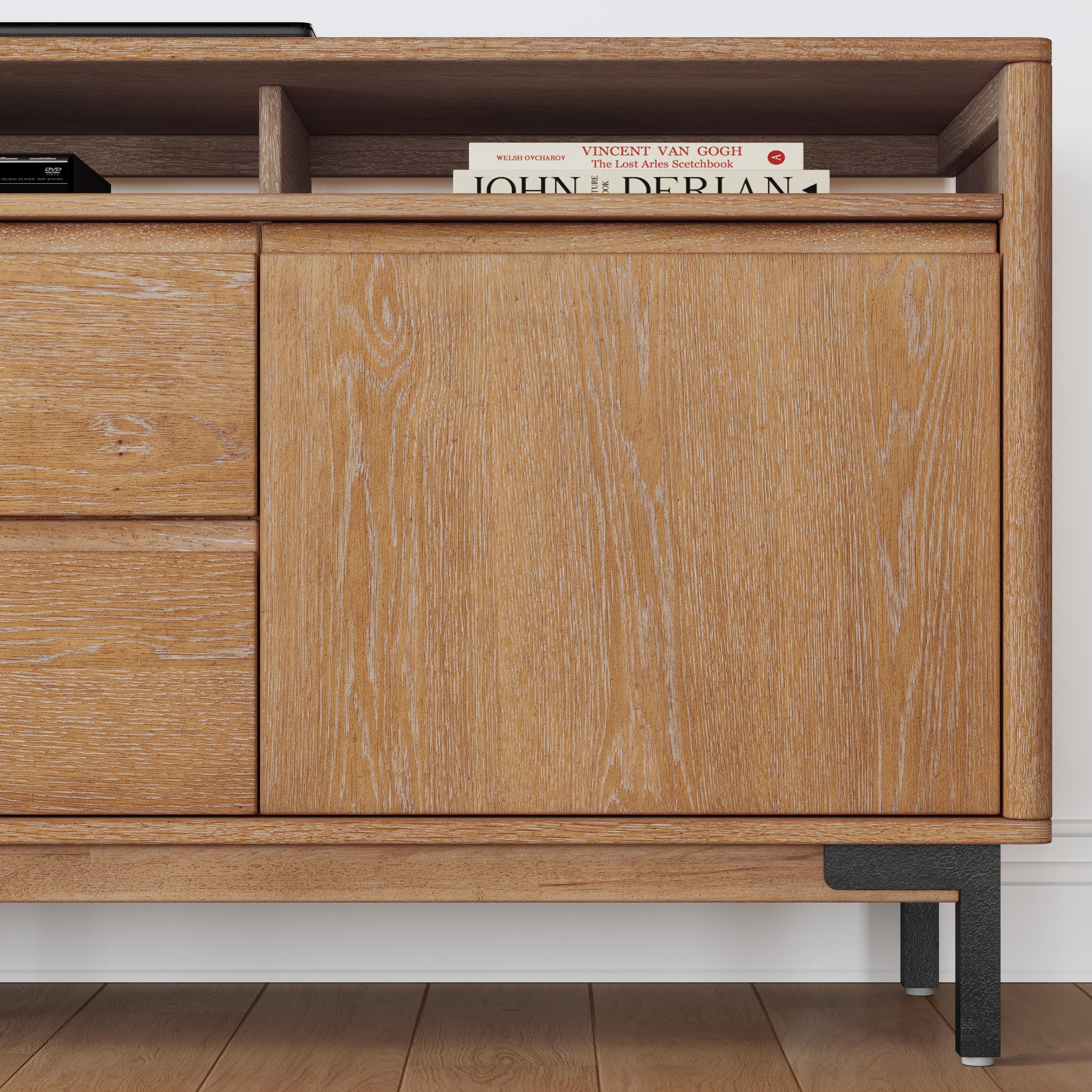 Millwork - Entertainment Base - Light Brown, light brown, view 8