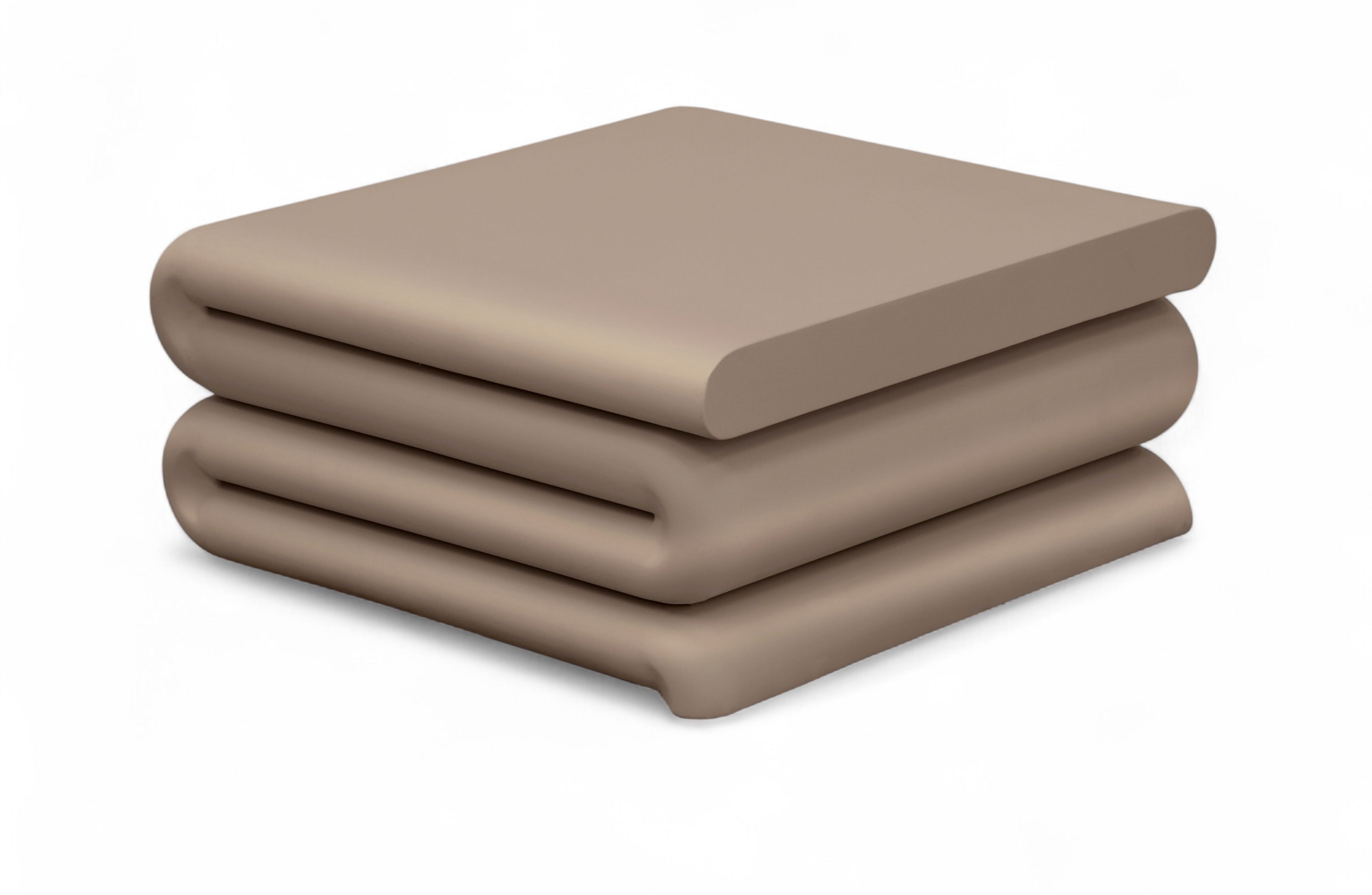 Roland - Iron Coffee Table - Taupe