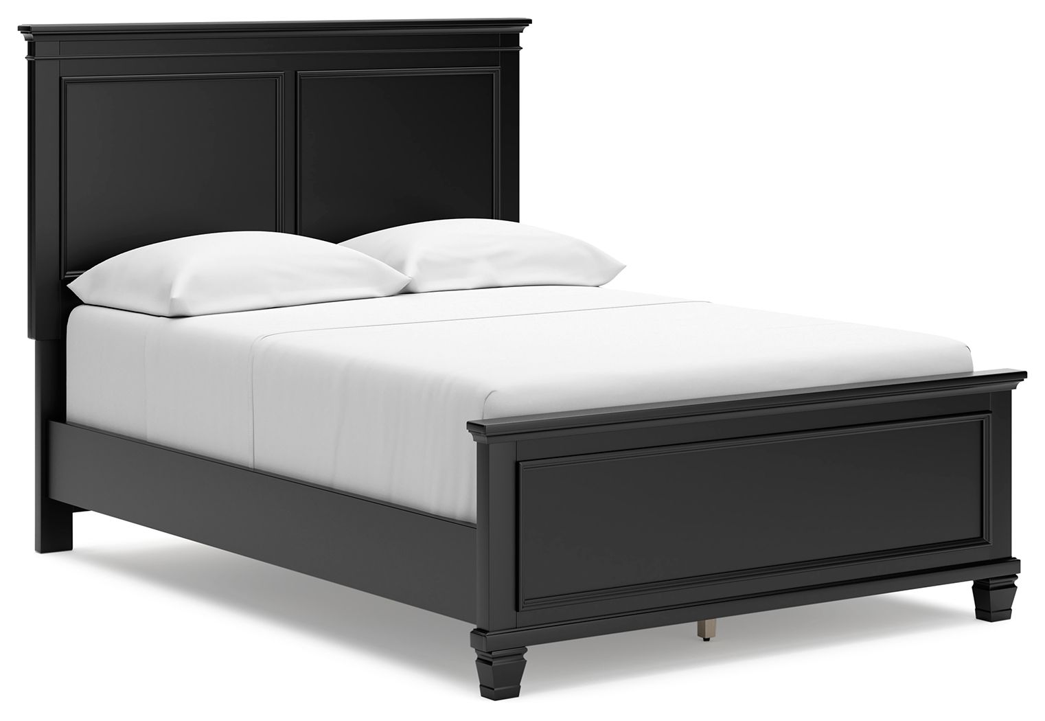Ashley Furniture Lanolee - 6 Pc. - Dresser, Mirror, Chest, Full Panel Bed - Black - Image 6
