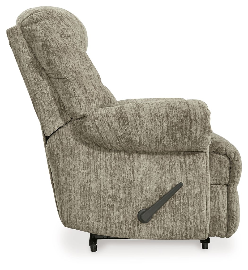 Ashley Furniture Movie Man - Zero Wall Recliner - Taupe - Image 5