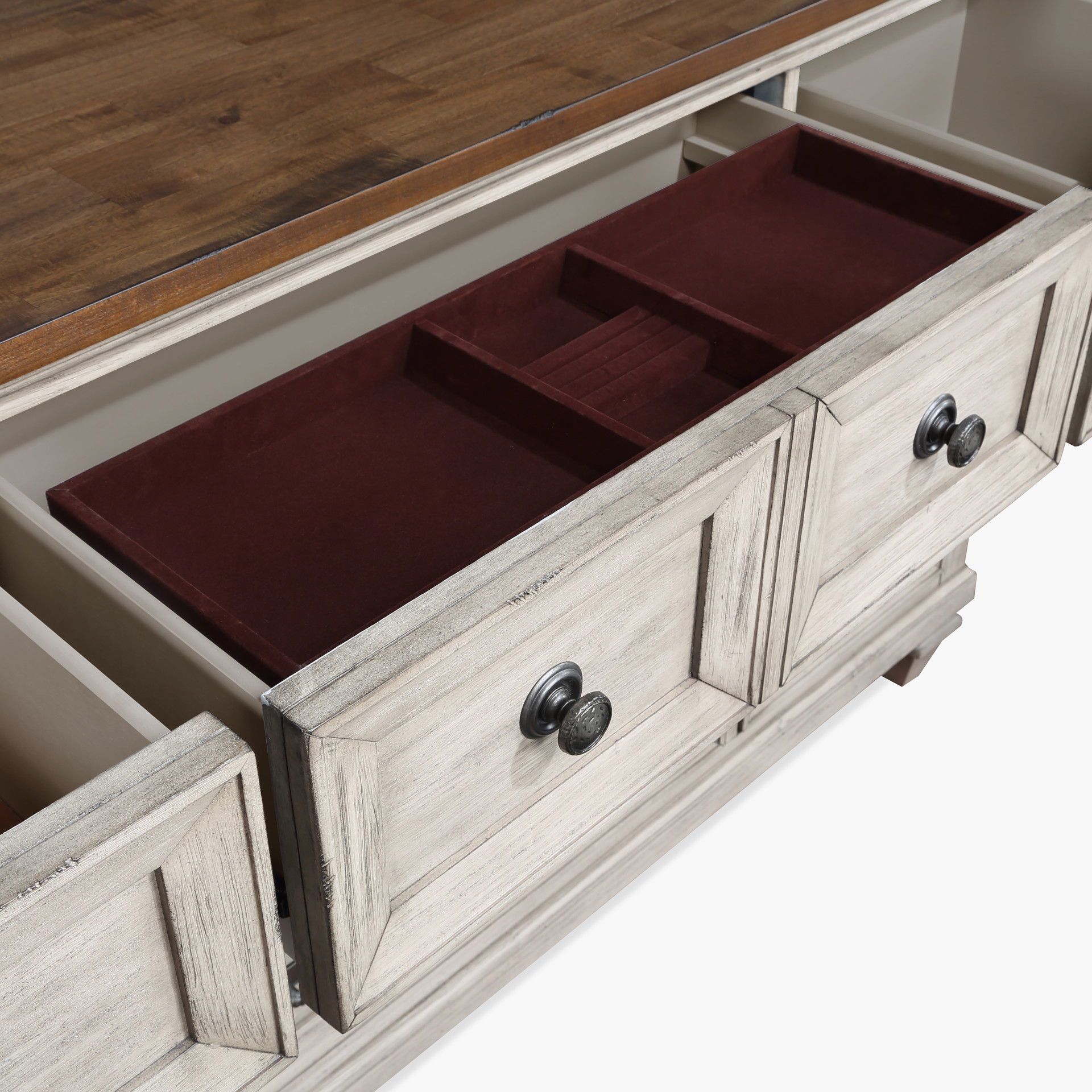 Mariana - Dresser - Vintage Creme, gray, view 6